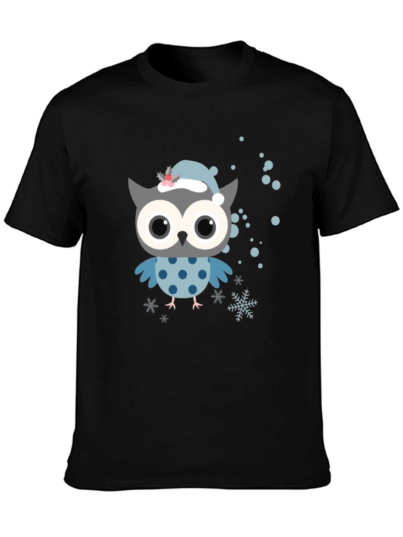 Cute Owl Christmas T-Shirt