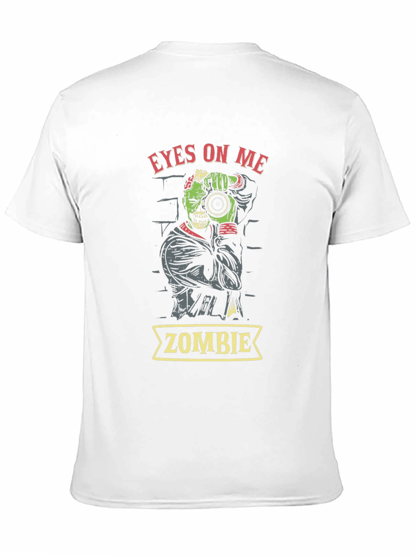 Zombie Photographer Graphic Tee - Eyes On Me