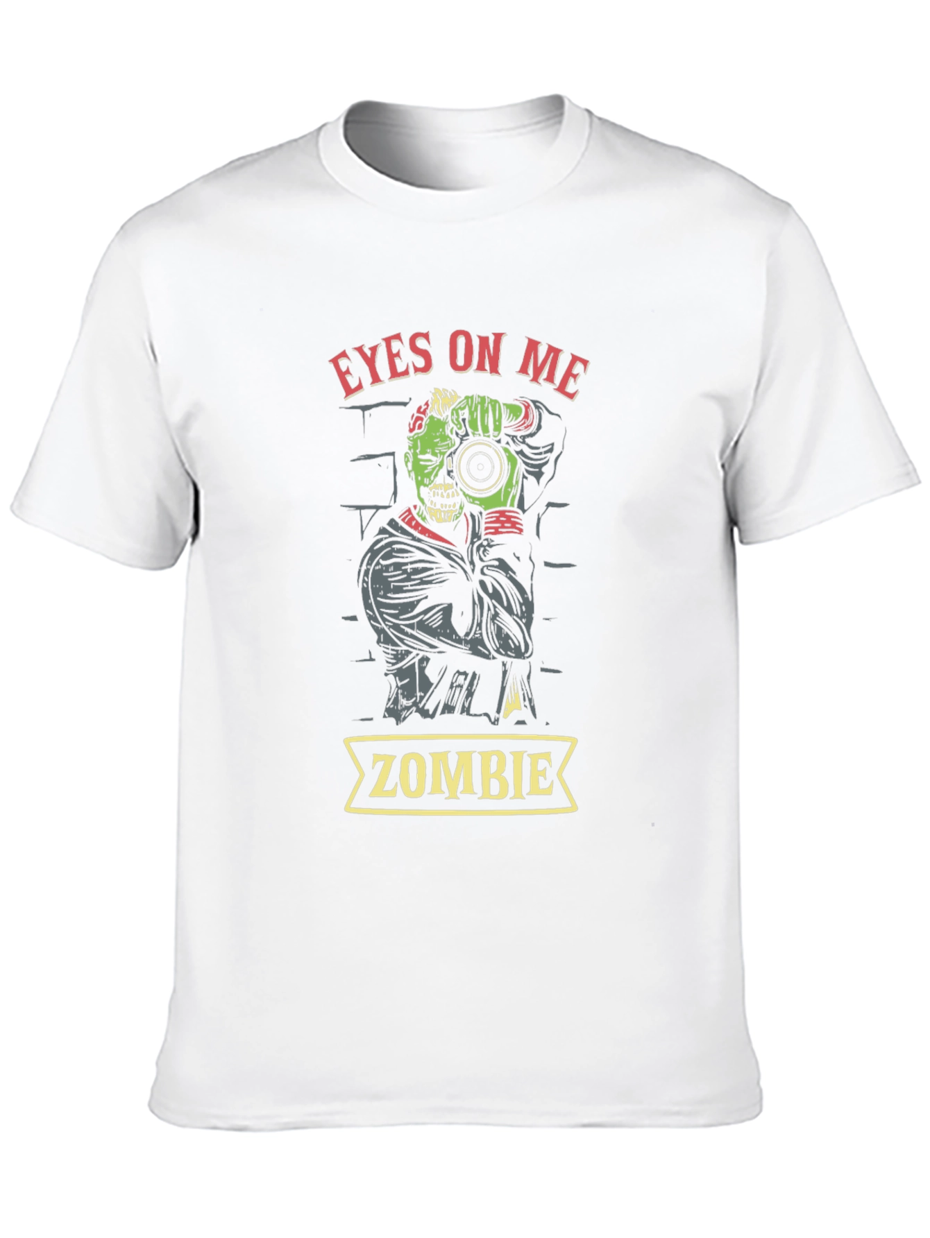 Zombie Photographer Graphic Tee - Eyes On Me