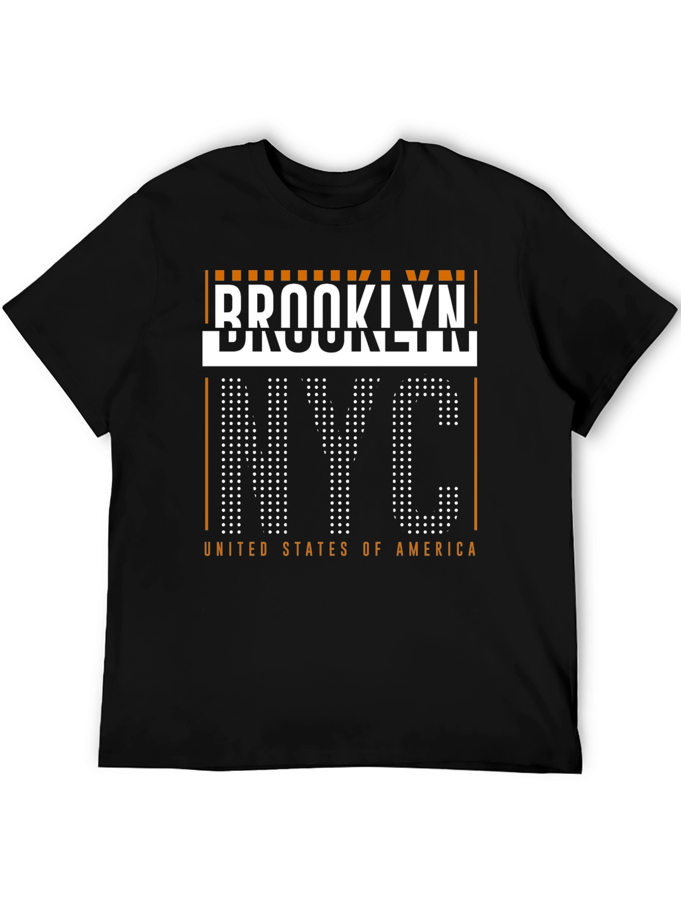 Brooklyn NYC Black Graphic Tee