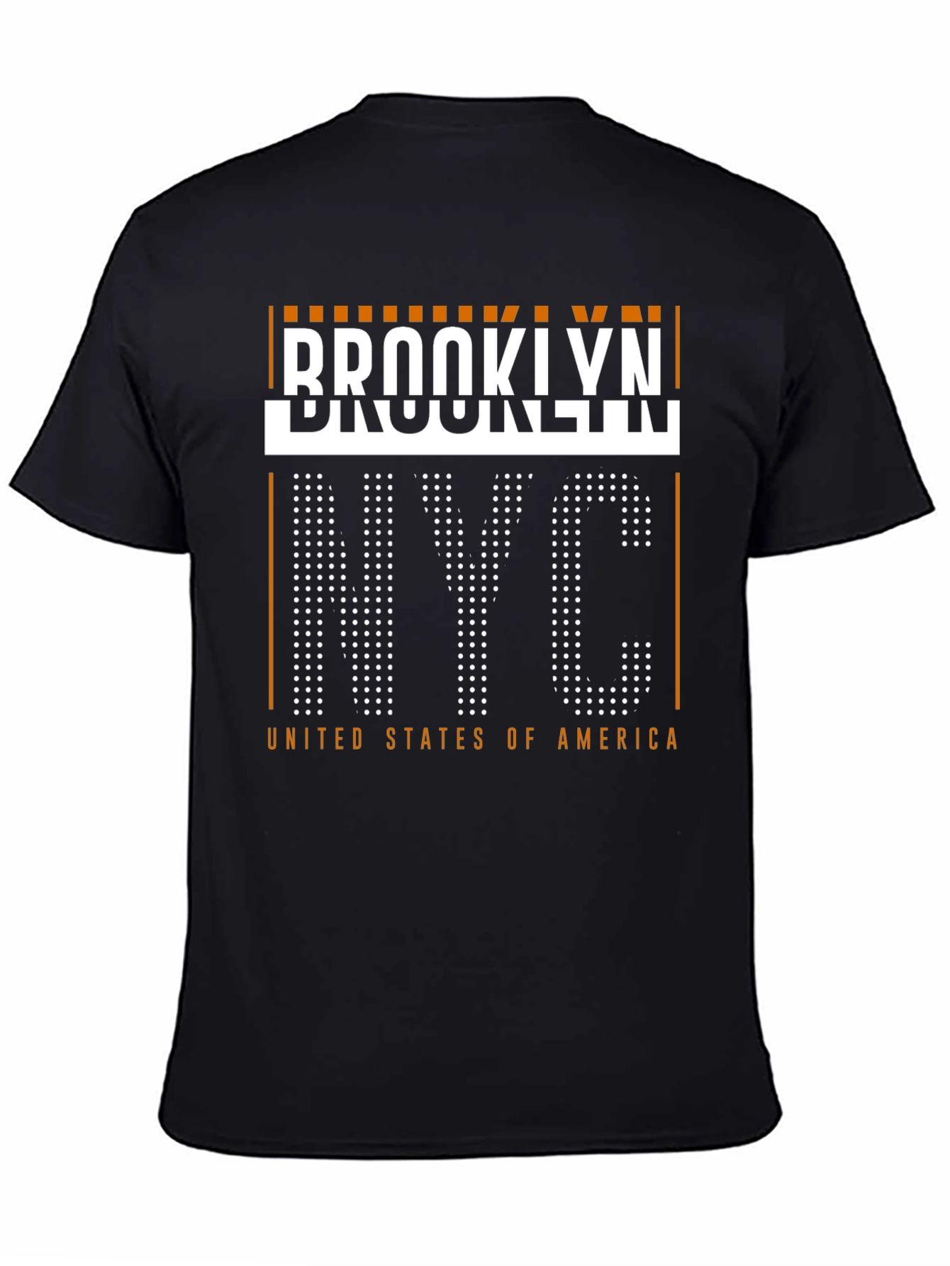 Brooklyn NYC Black Graphic Tee
