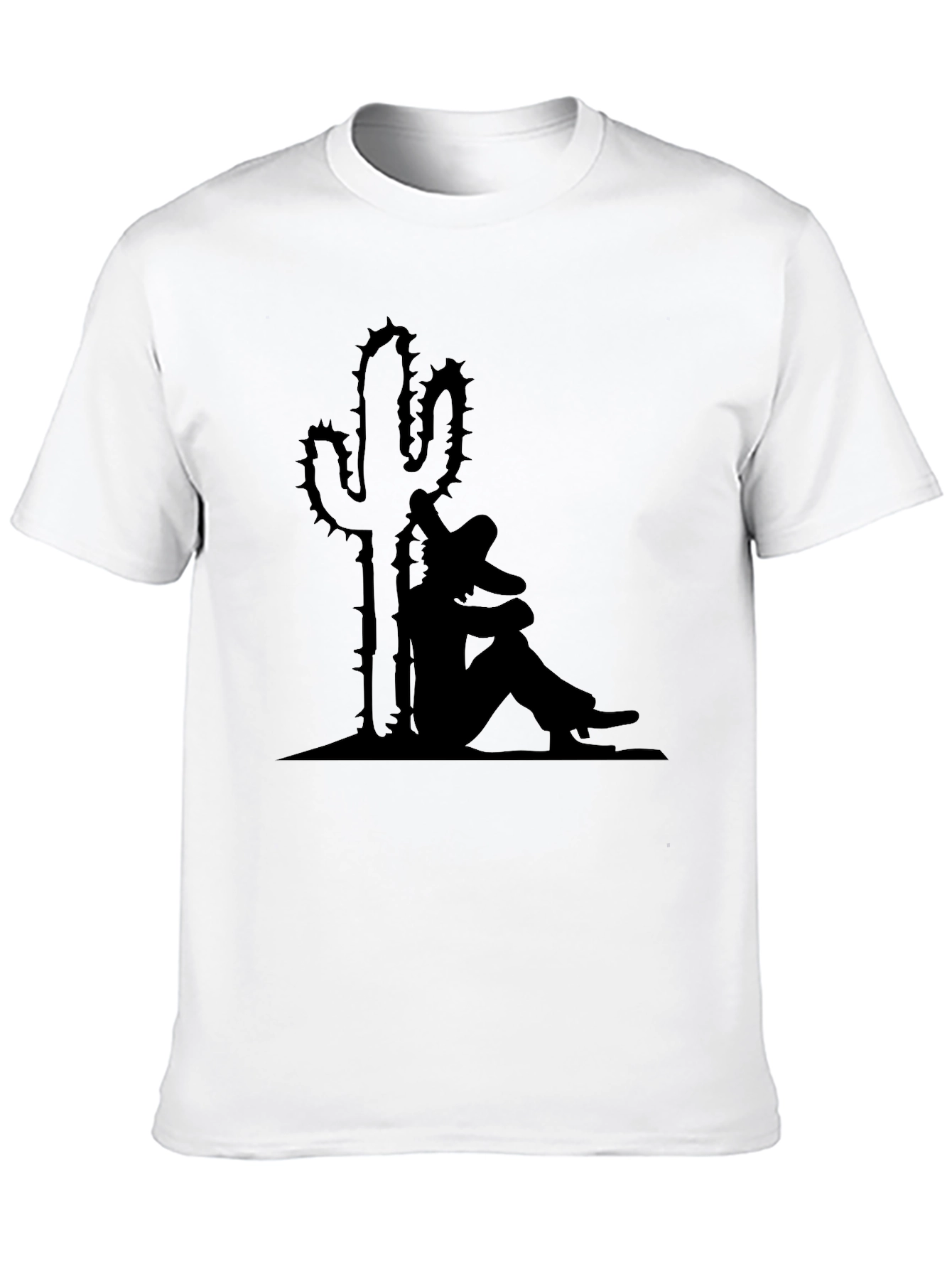 Cactus & Sombrero Graphic Tee - Stylish Comfort