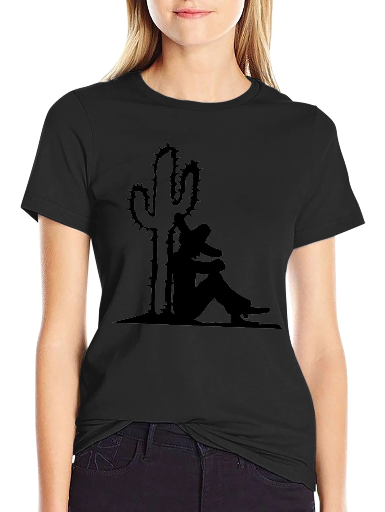 Cactus & Sombrero Graphic Tee - Stylish Comfort