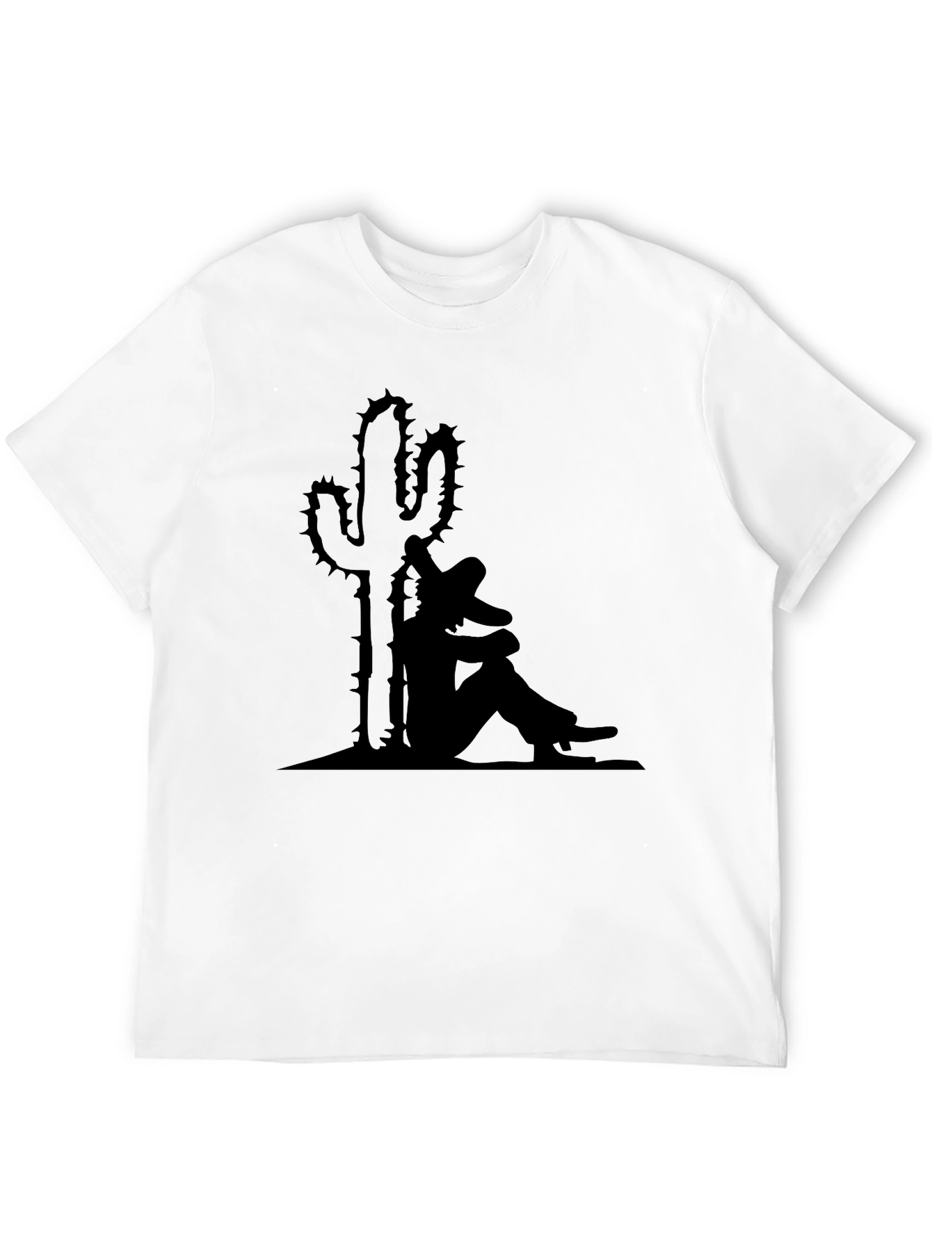 Cactus & Sombrero Graphic Tee - Stylish Comfort