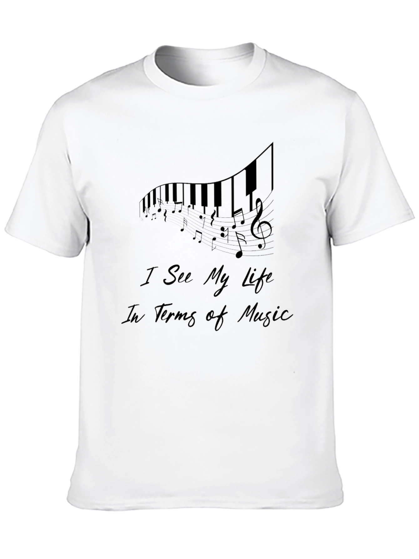 Musical Life T-Shirt - Black