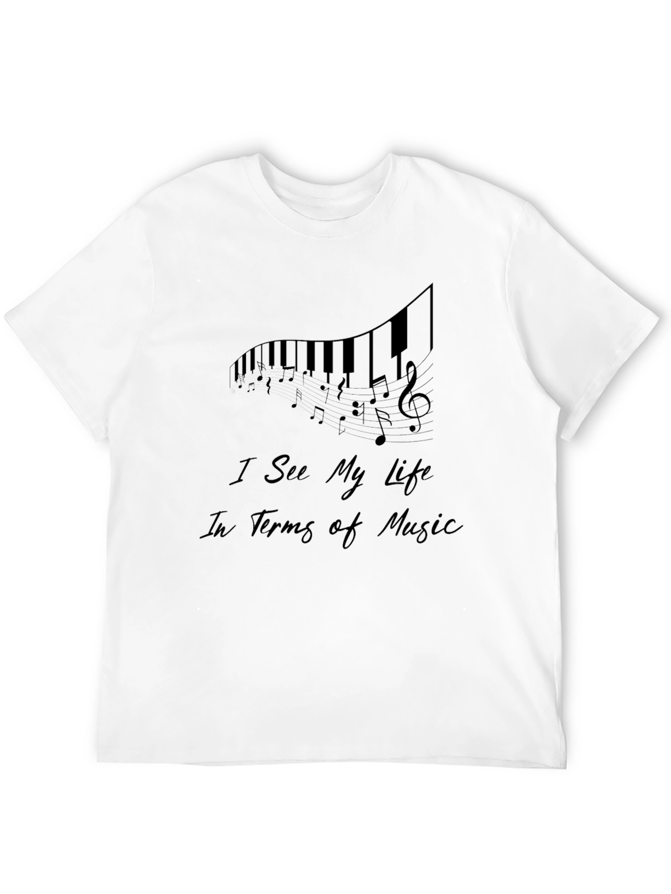 Musical Life T-Shirt - Black