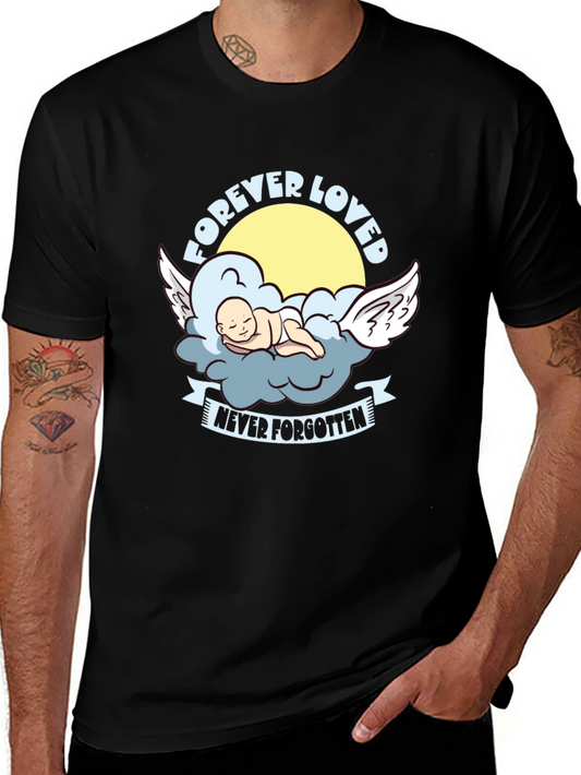 Forever Loved Baby Angel Graphic Tee
