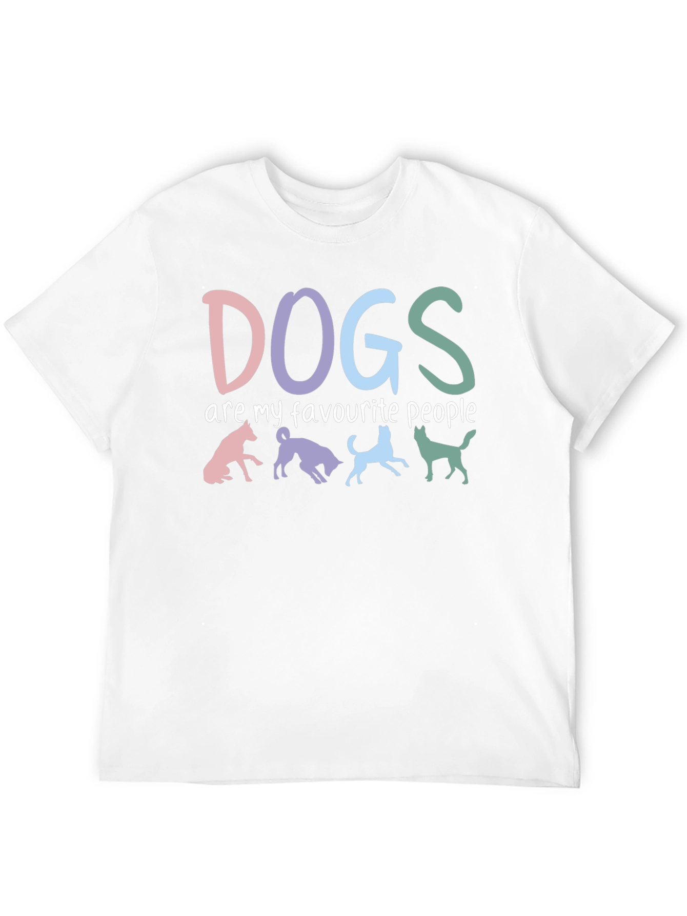 Dogs Are My Favorite People Graphic Tee