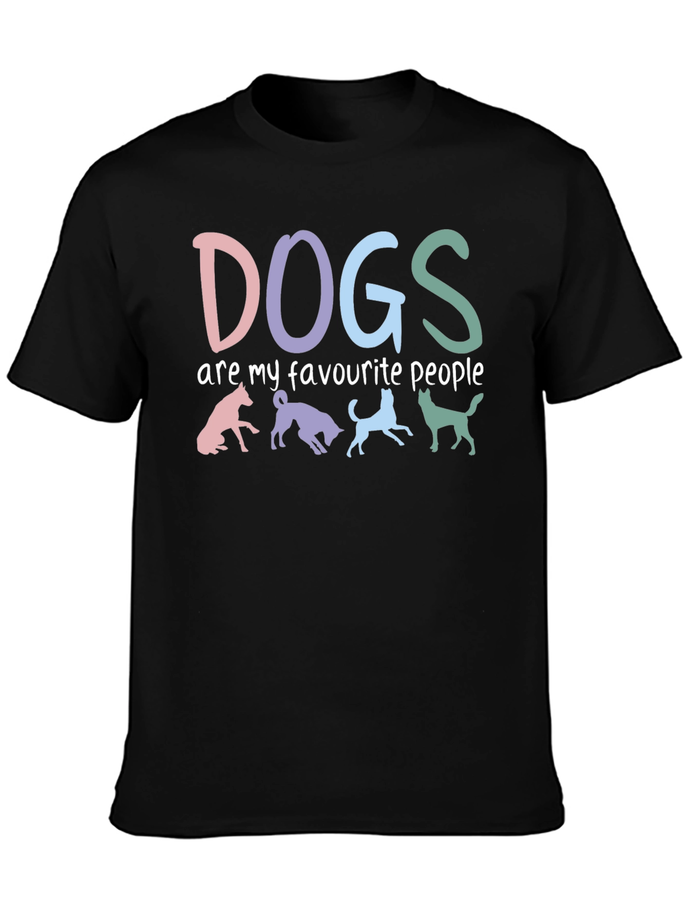 Dogs Are My Favorite People Graphic Tee