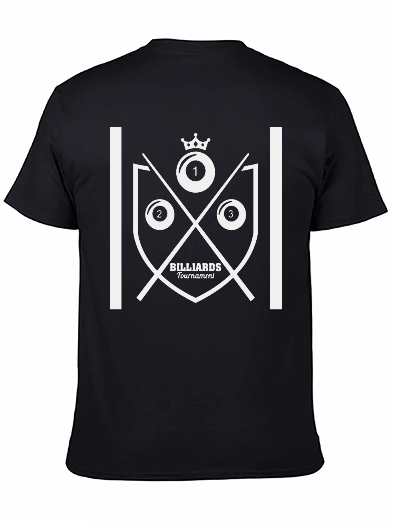 Billiards Tournament Graphic Tee - Stylish Pool Player T-Shirt