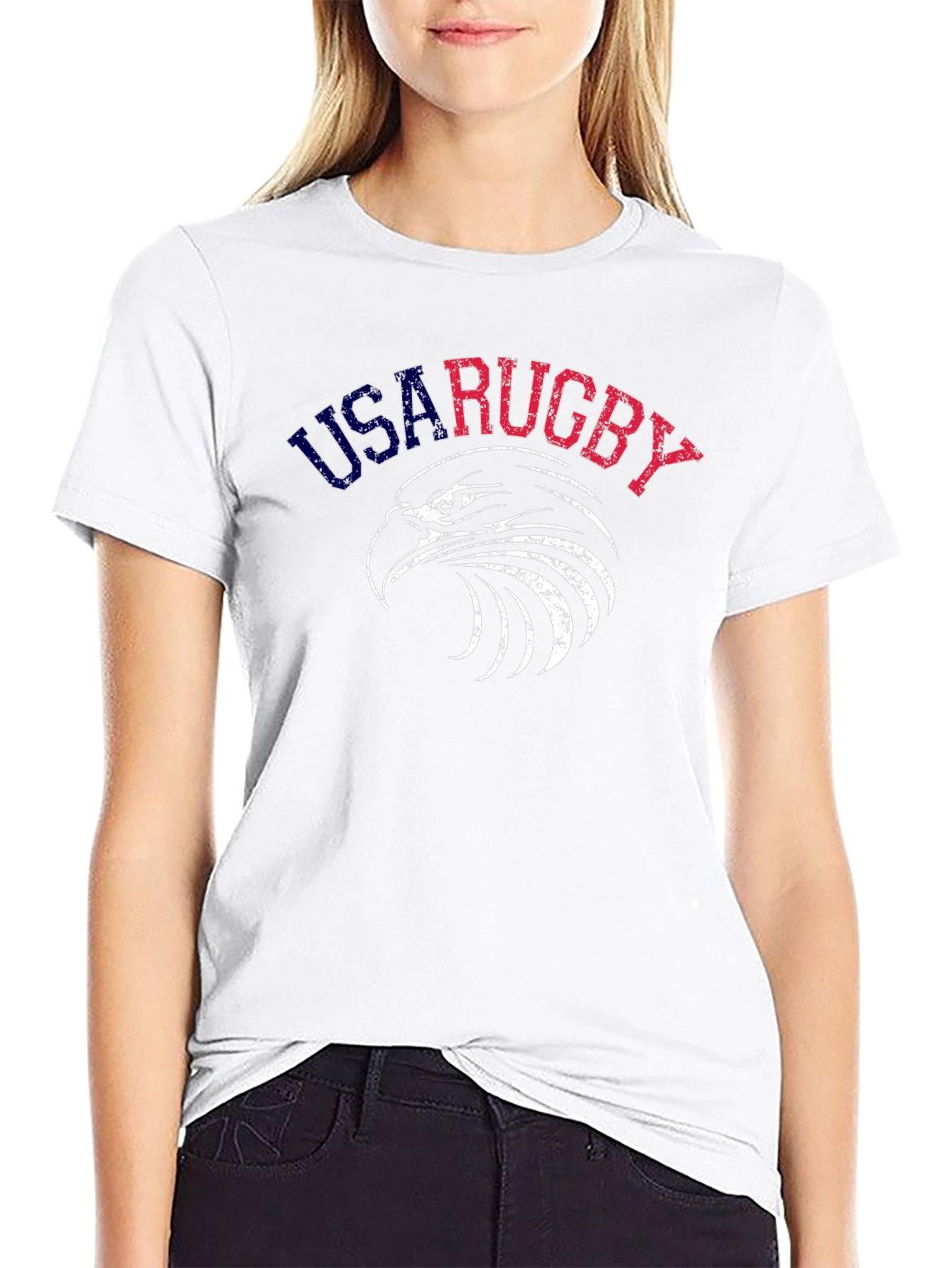USA Rugby Eagle Graphic T-Shirt