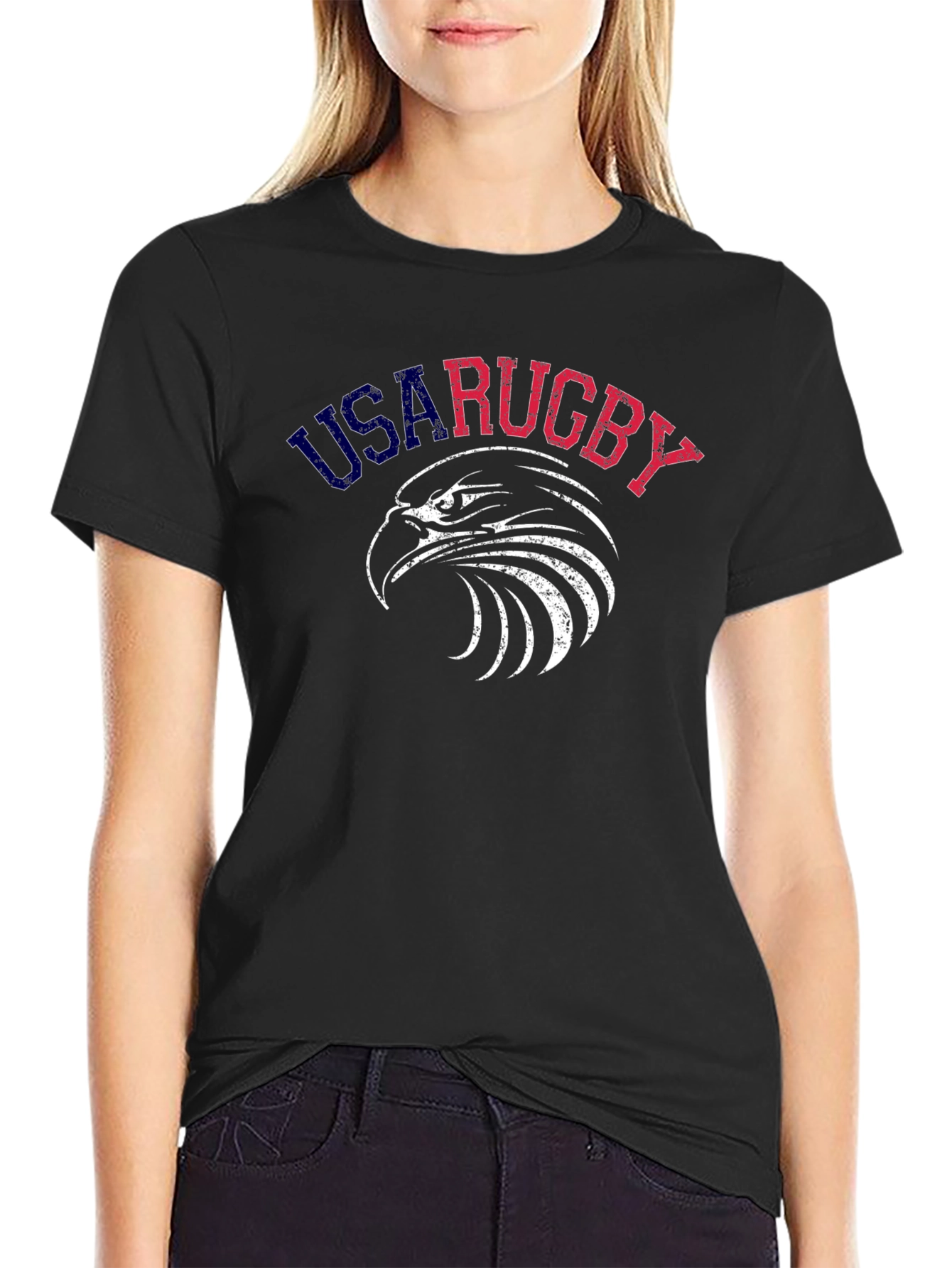 USA Rugby Eagle Graphic T-Shirt