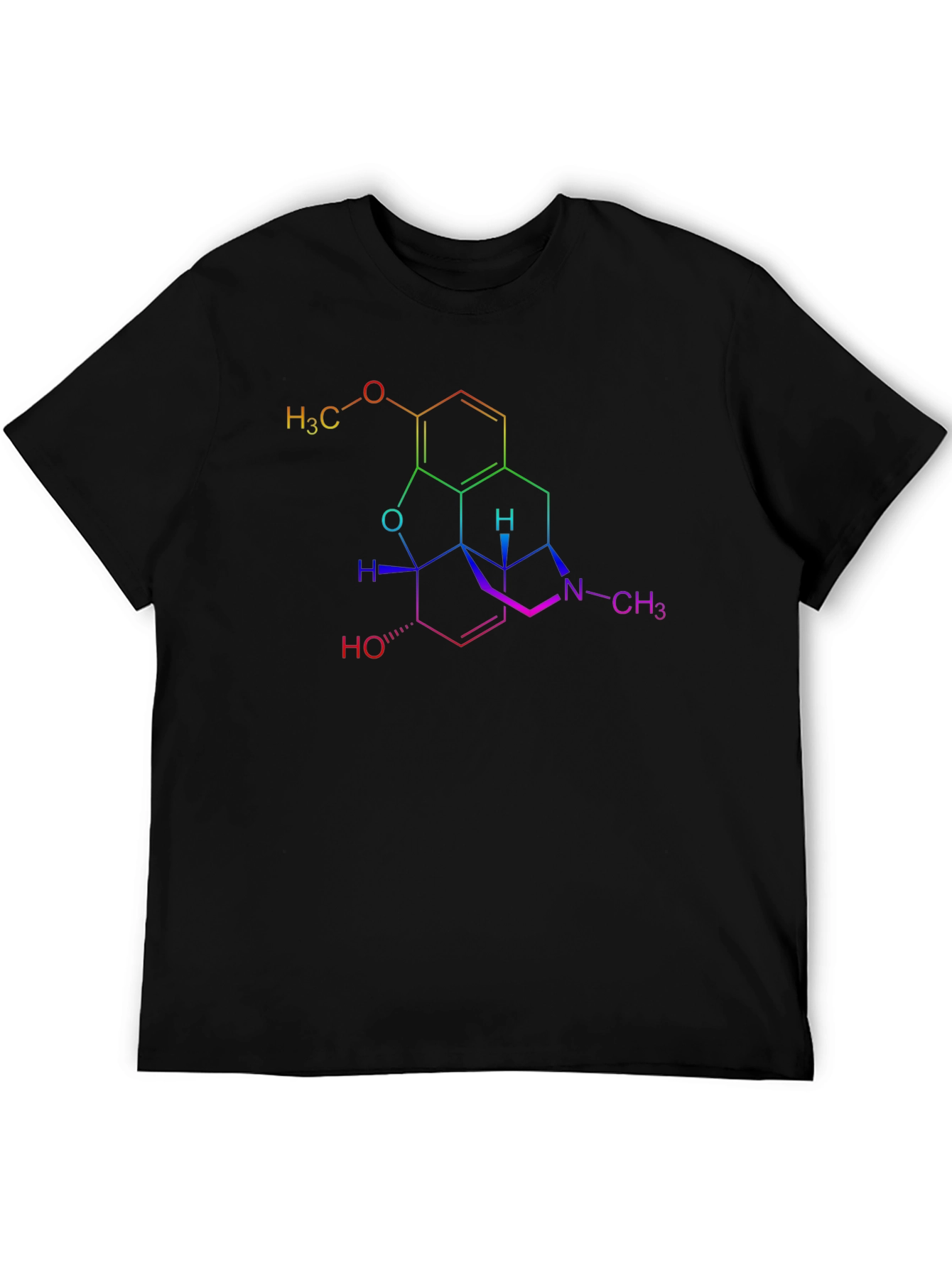 Colorful Chemical Structure T-Shirt