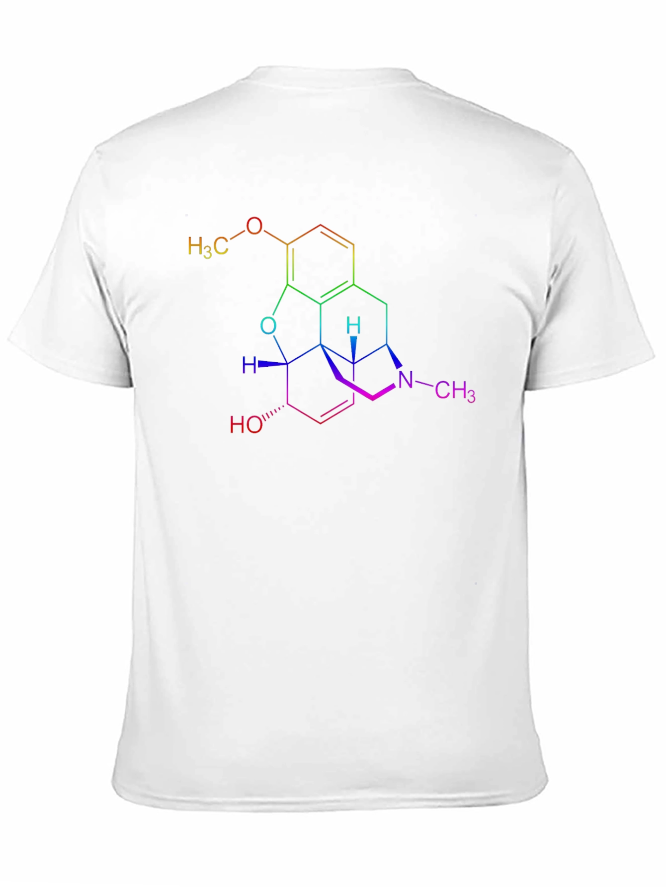 Colorful Chemical Structure T-Shirt