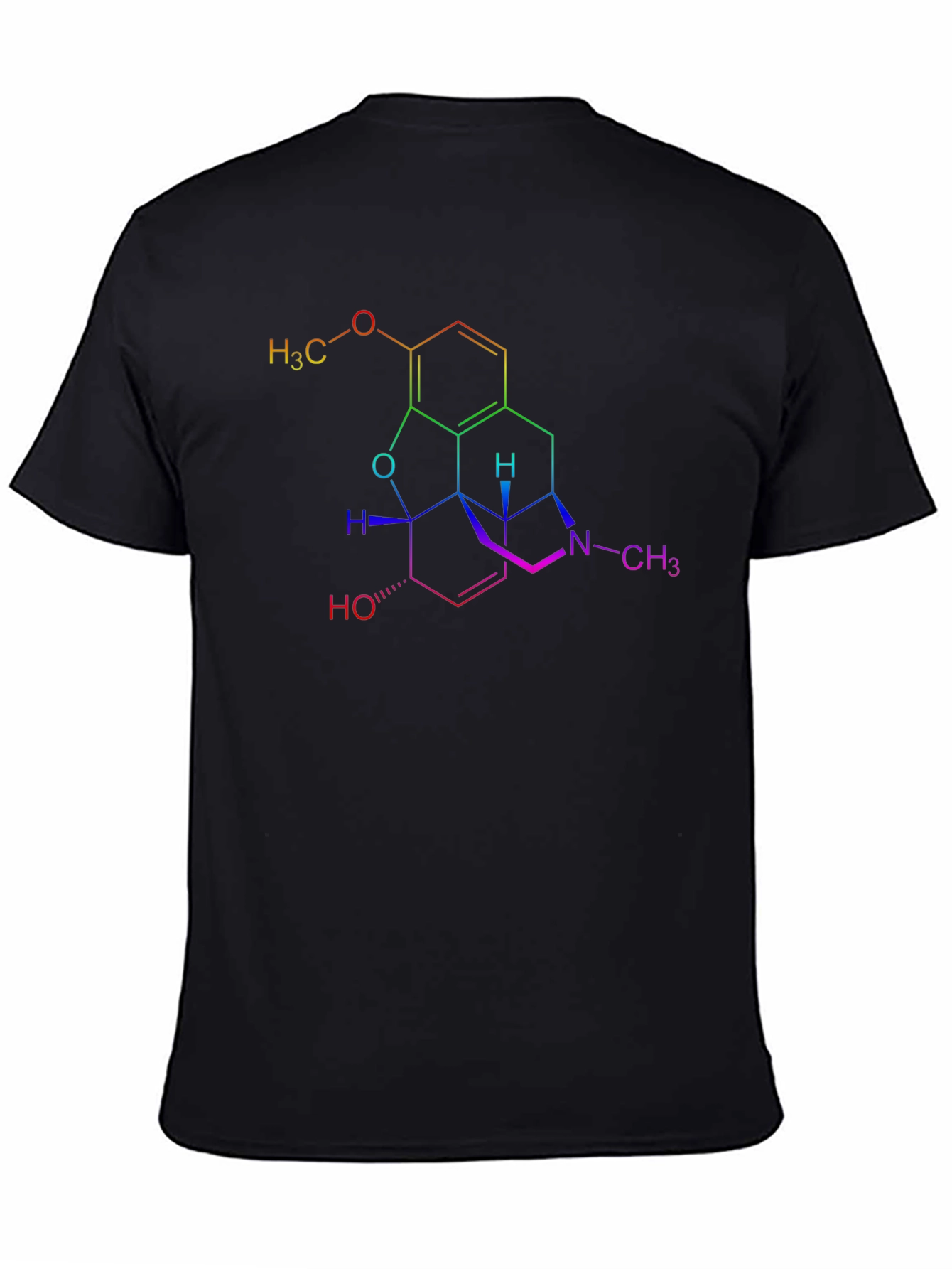 Colorful Chemical Structure T-Shirt