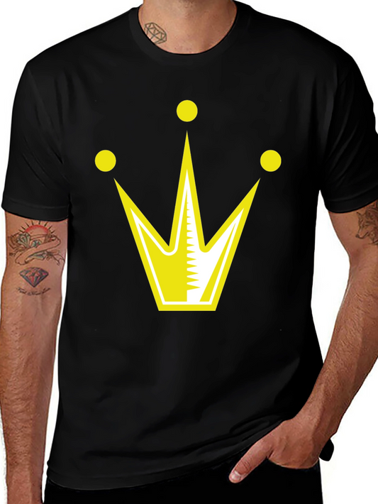 Crown Graphic T-Shirt - Black