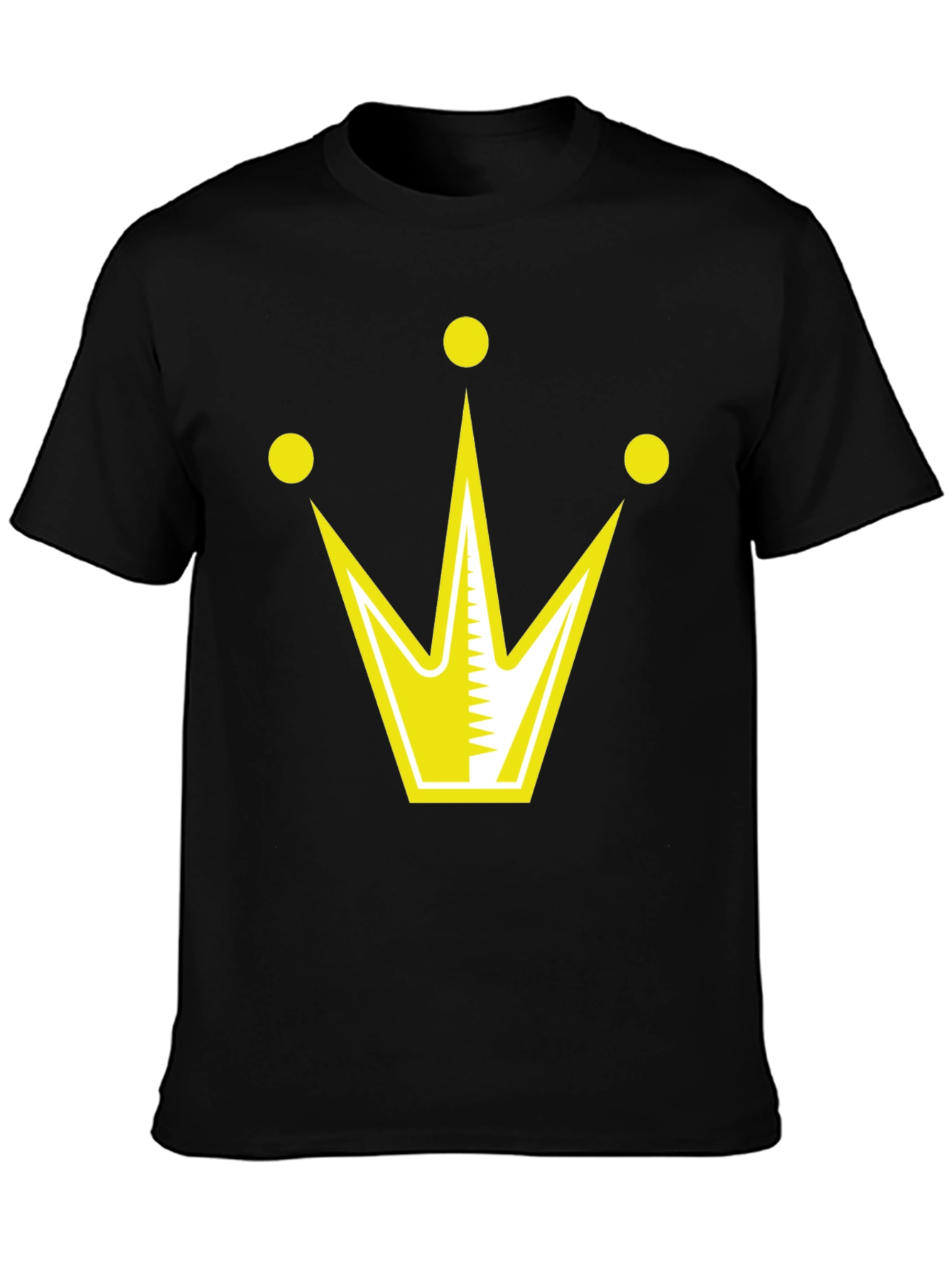 Crown Graphic T-Shirt - Black