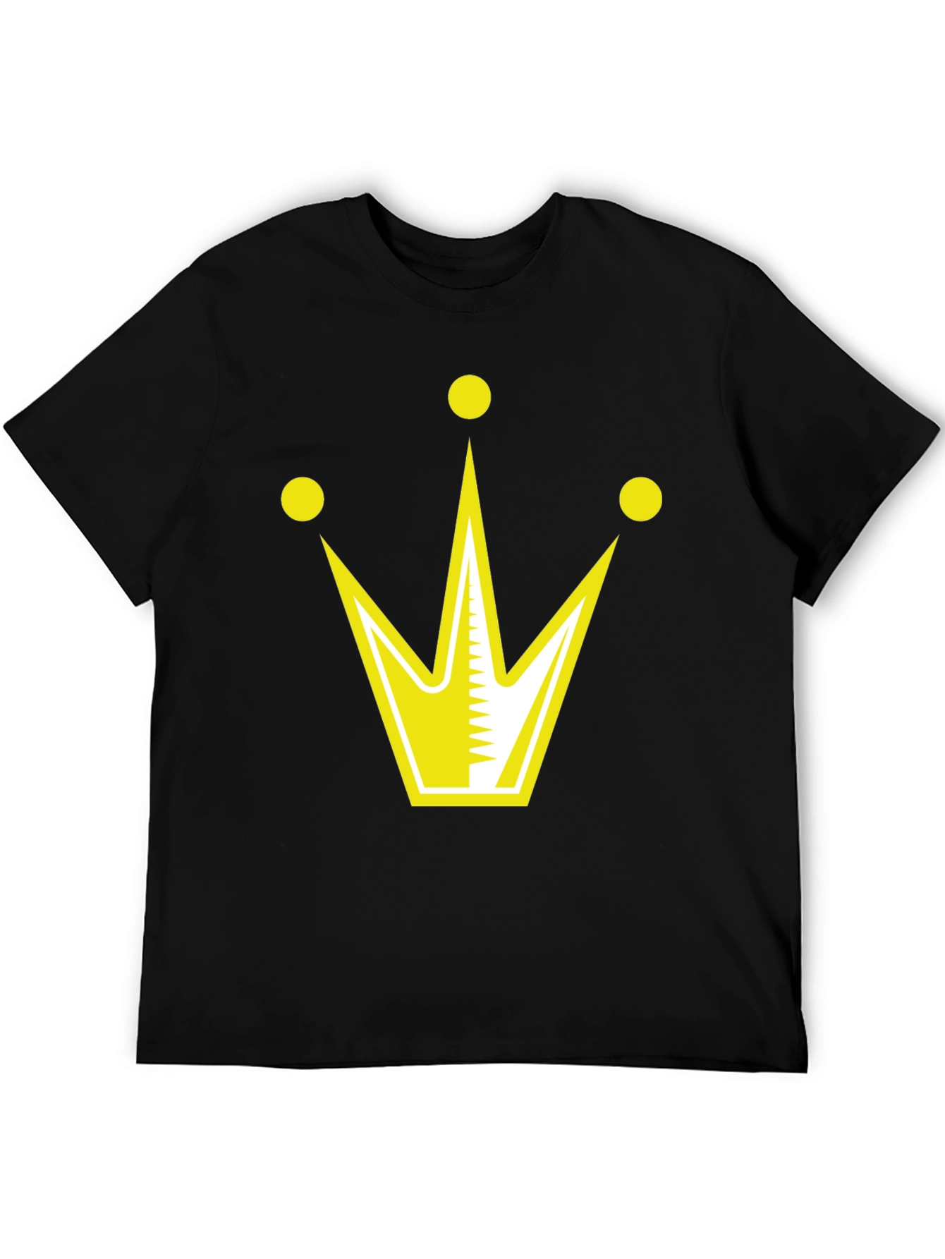 Crown Graphic T-Shirt - Black