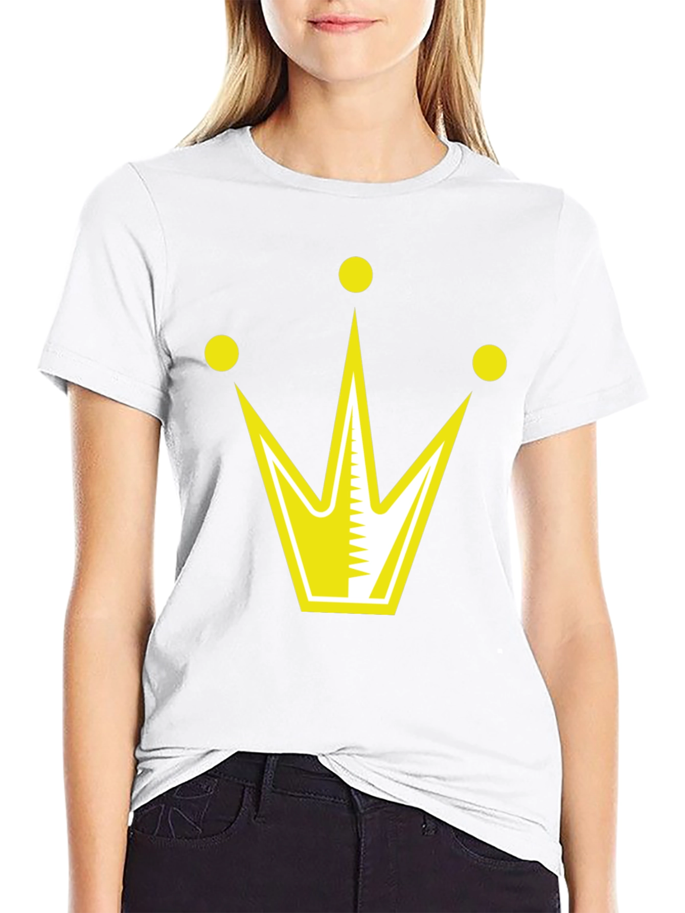 Crown Graphic T-Shirt - Black