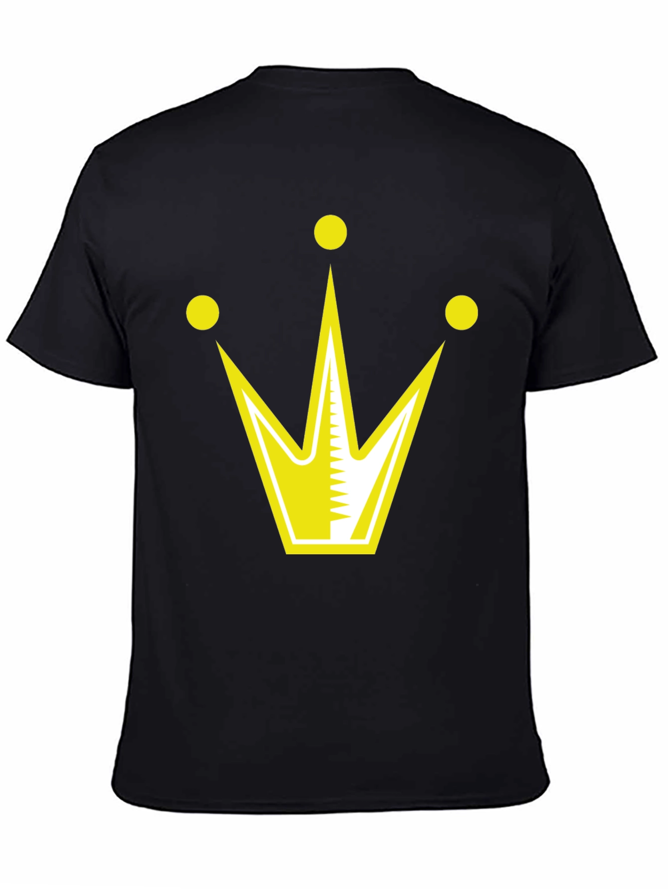 Crown Graphic T-Shirt - Black