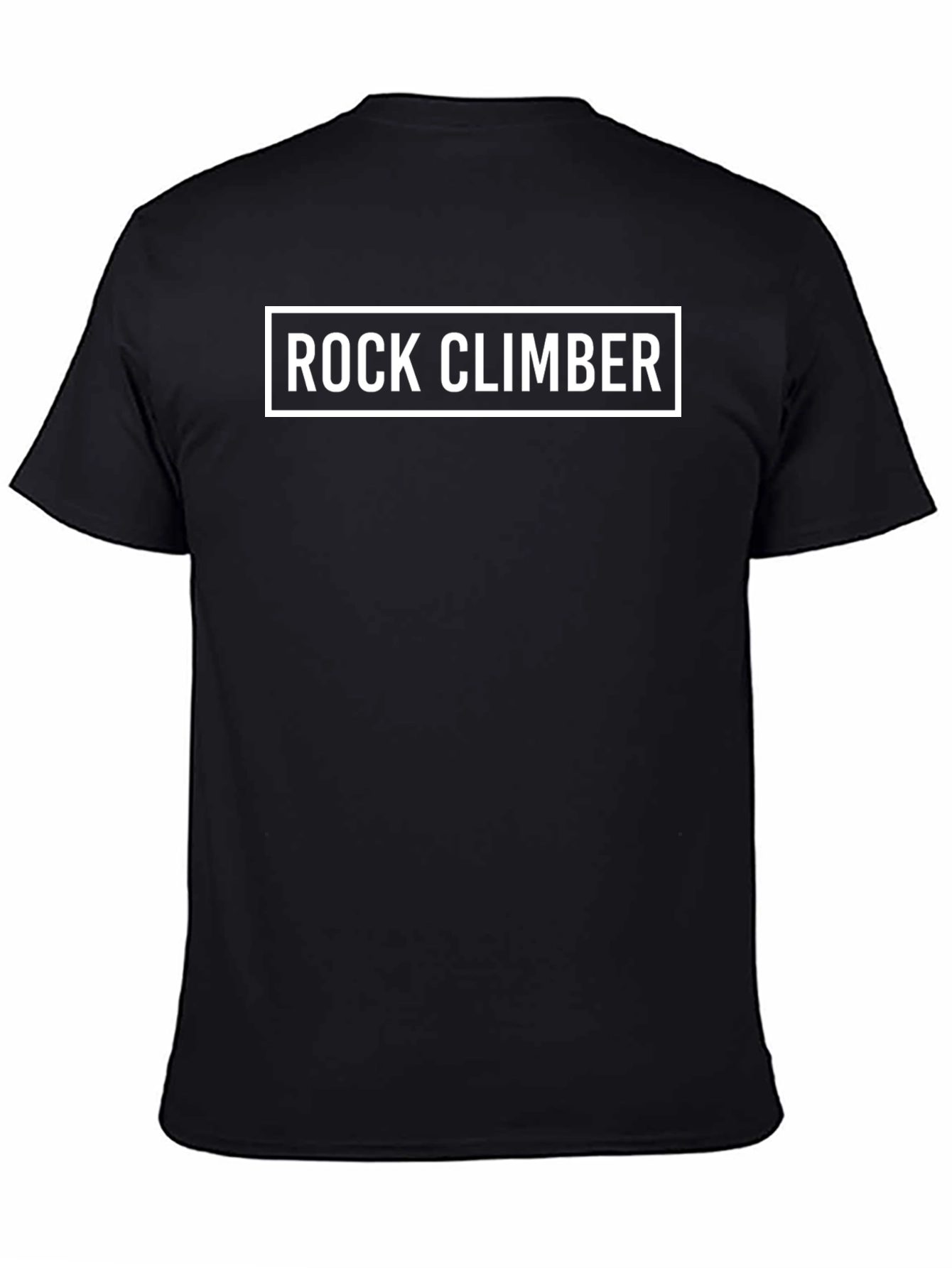 Rock Climber Graphic T-Shirt - Black