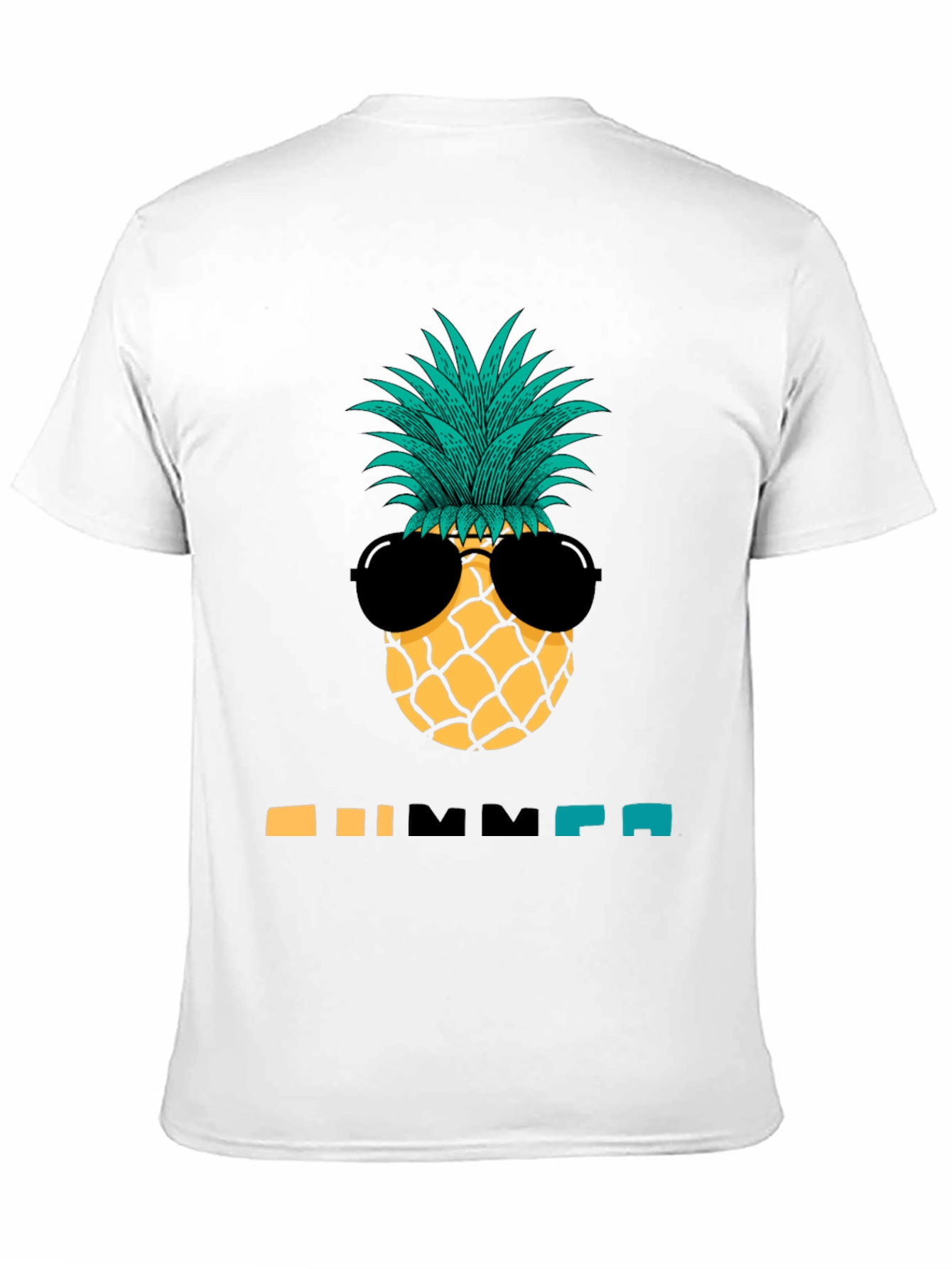 Cool Pineapple Summer Graphic Tee