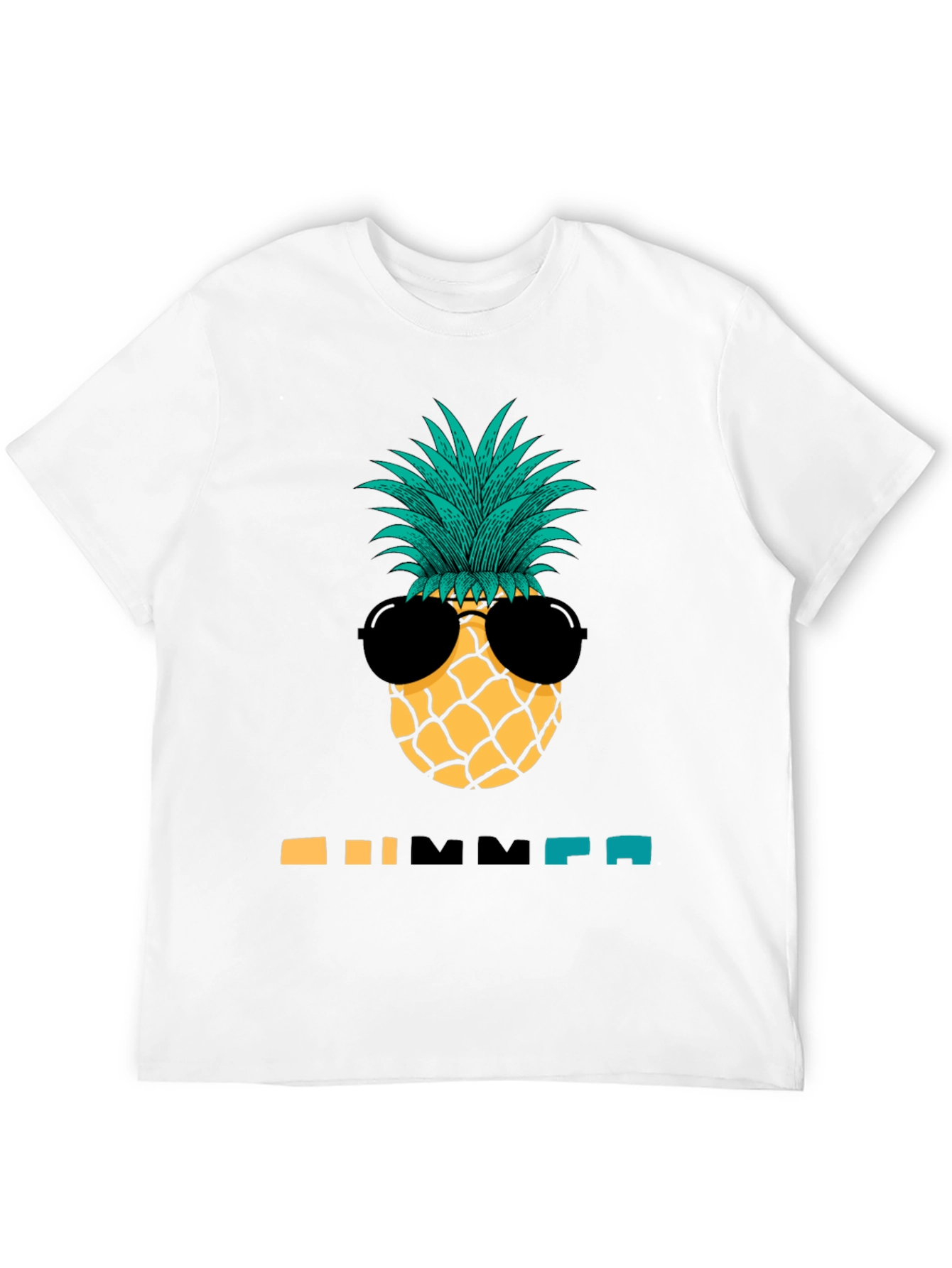 Cool Pineapple Summer Graphic Tee