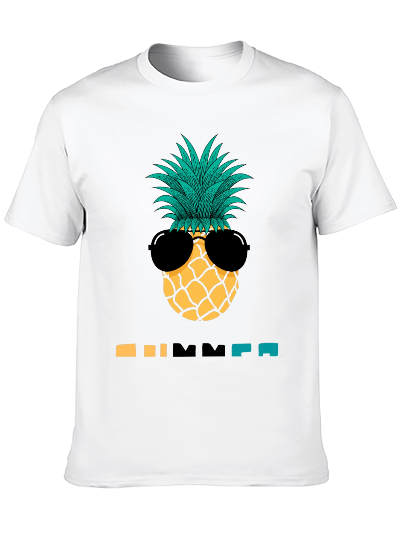 Cool Pineapple Summer Graphic Tee