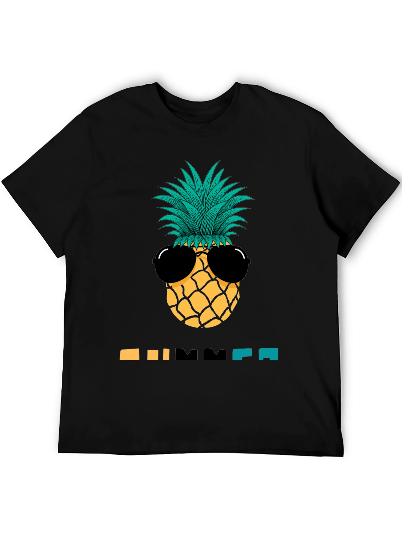 Cool Pineapple Summer Graphic Tee
