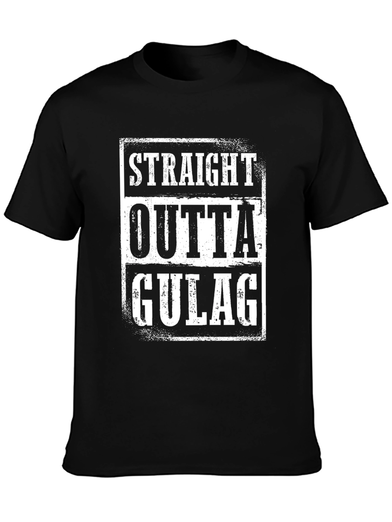 Straight Outta Gulag Graphic T-Shirt