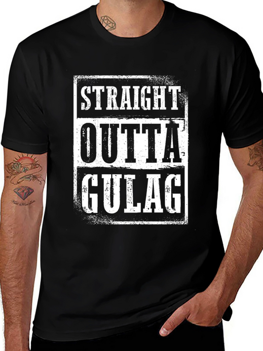 Straight Outta Gulag Graphic T-Shirt