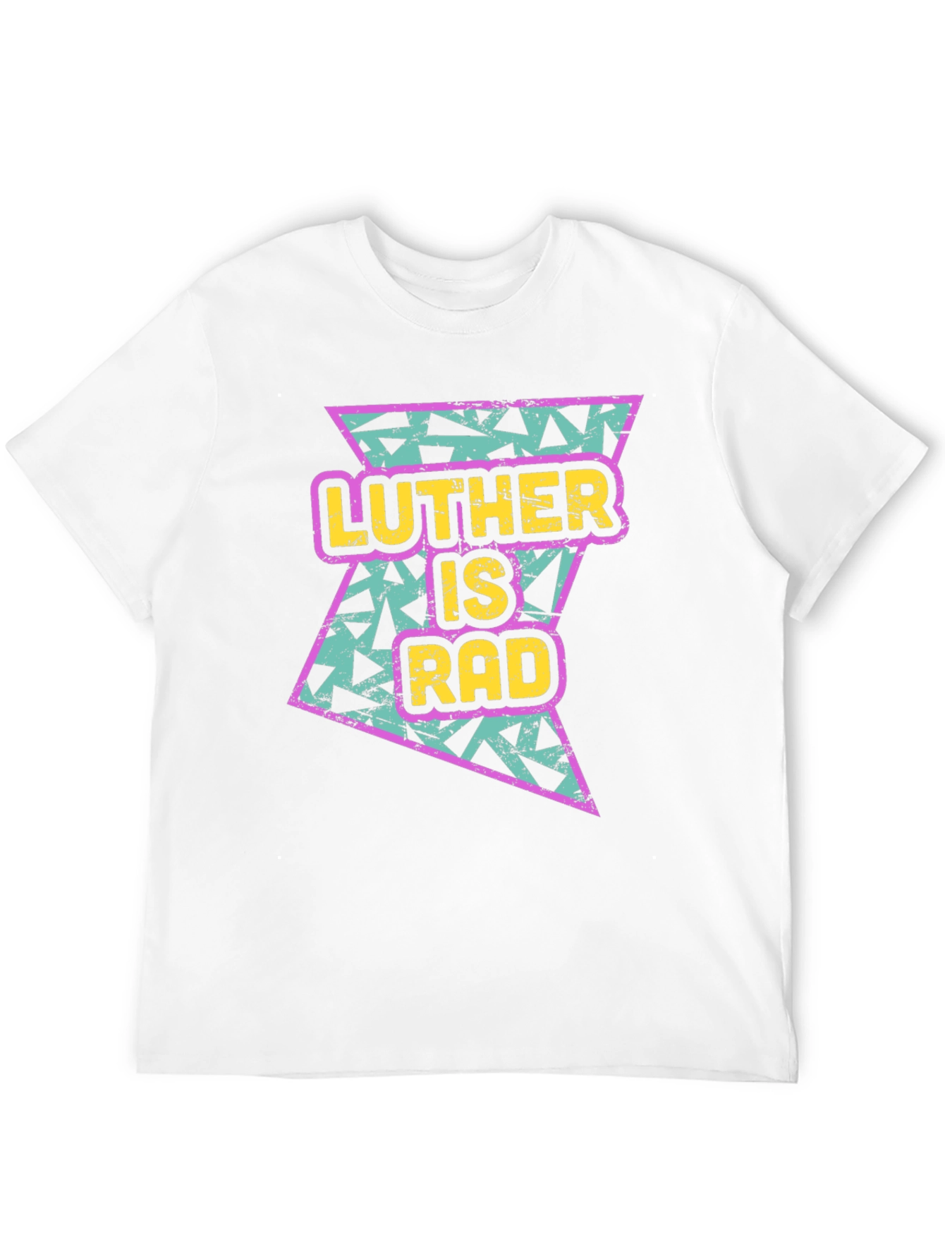 Luther Is Rad Graphic Tee - 90s Style T-Shirt