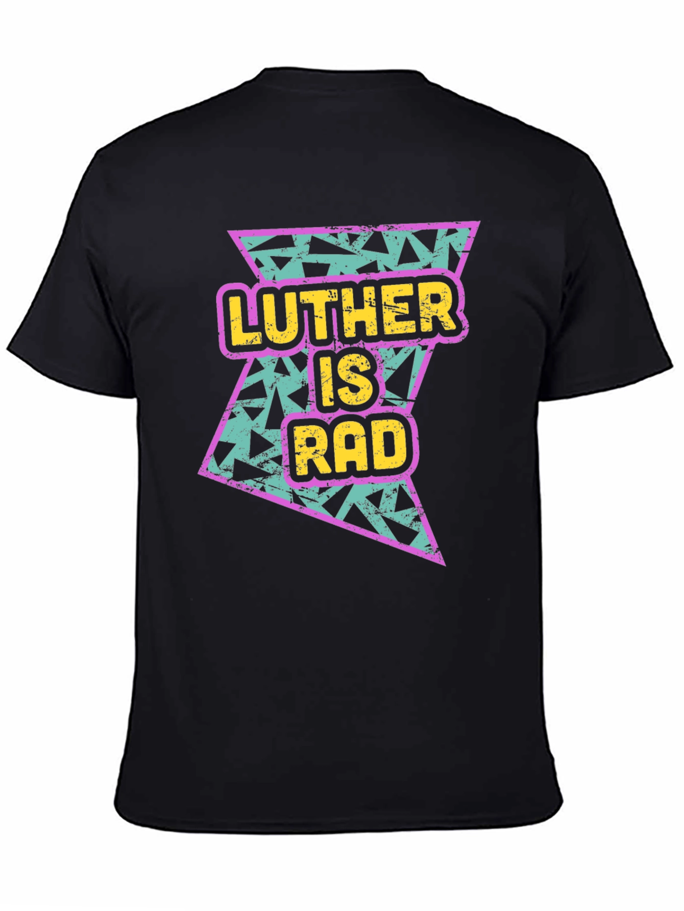 Luther Is Rad Graphic Tee - 90s Style T-Shirt