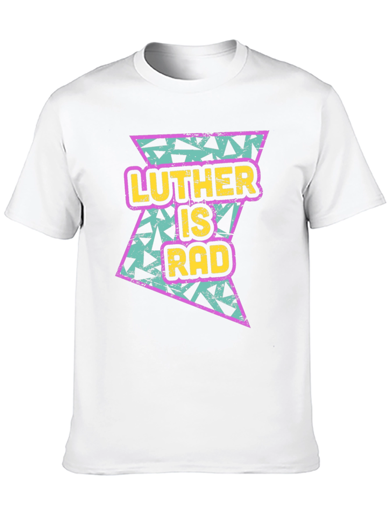 Luther Is Rad Graphic Tee - 90s Style T-Shirt