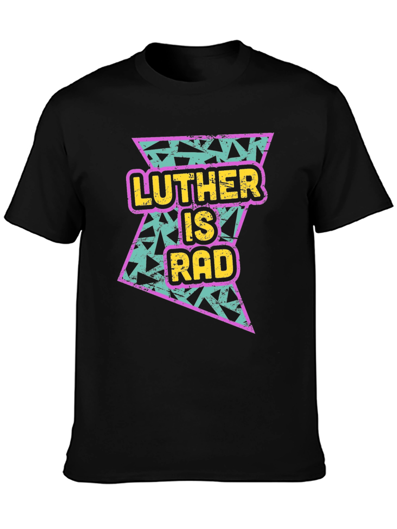 Luther Is Rad Graphic Tee - 90s Style T-Shirt