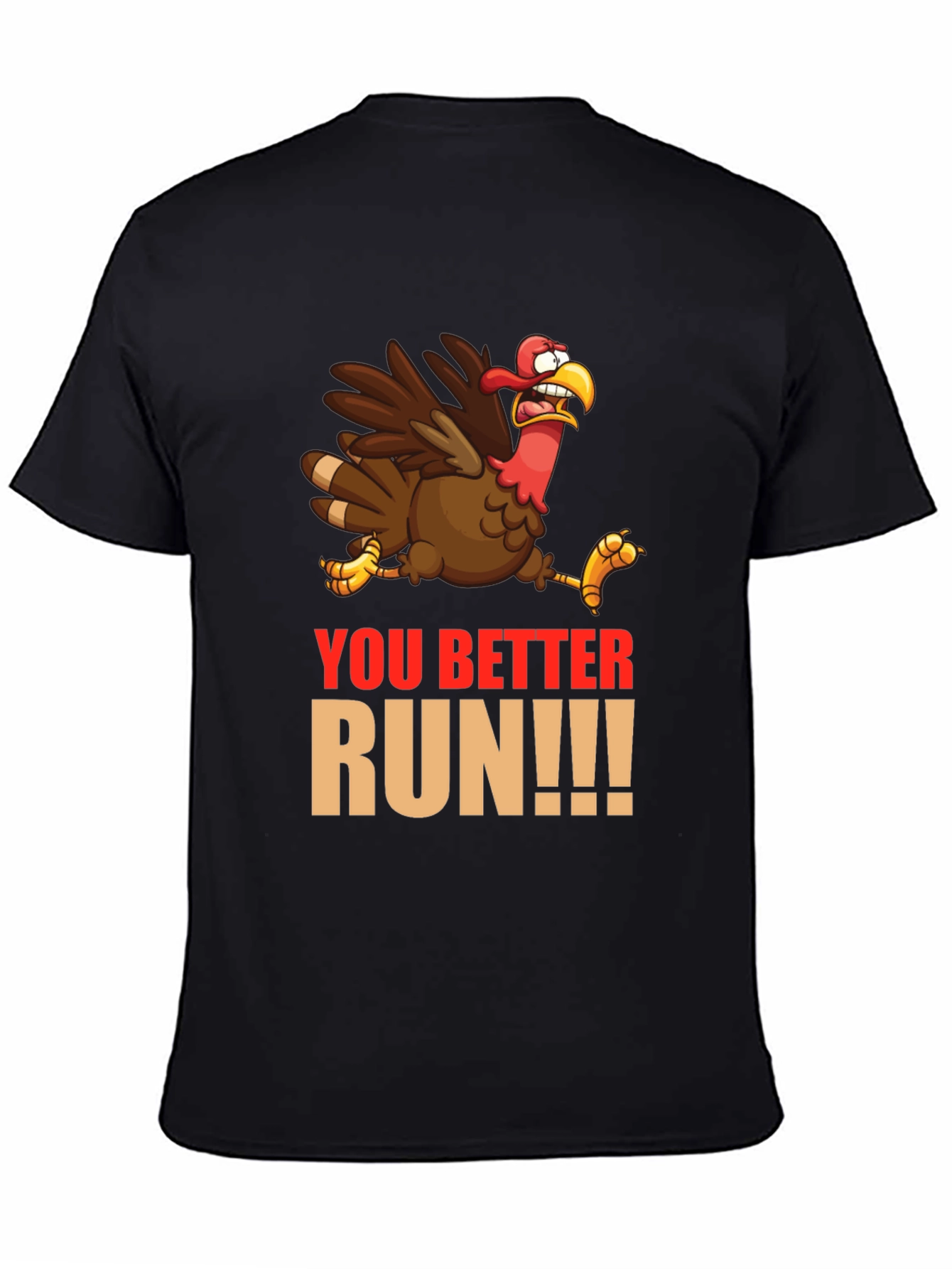 Funny Thanksgiving Turkey Run T-Shirt