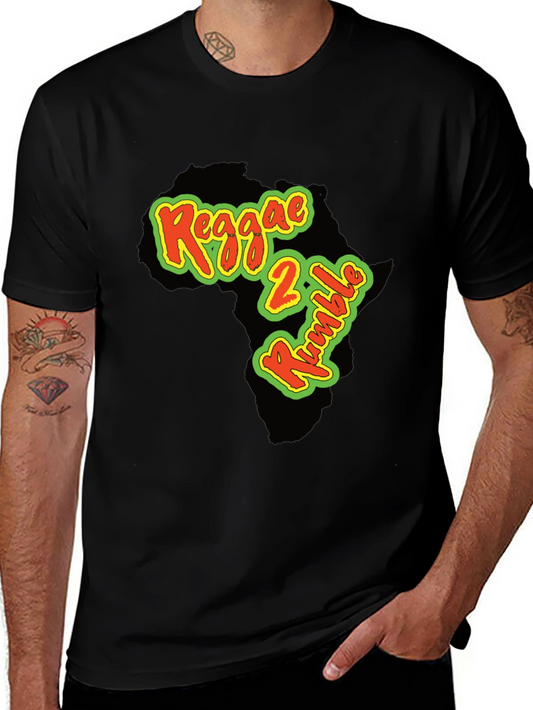 Reggae 2 Rumble Black Graphic Tee