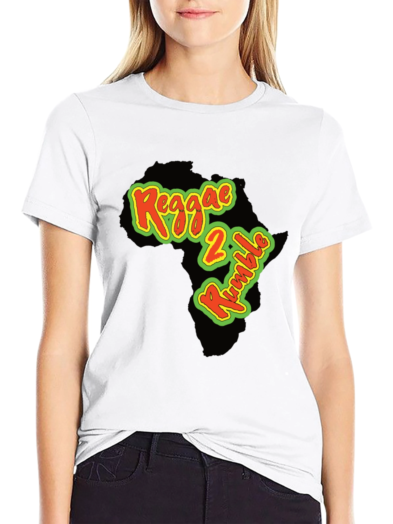 Reggae 2 Rumble Black Graphic Tee