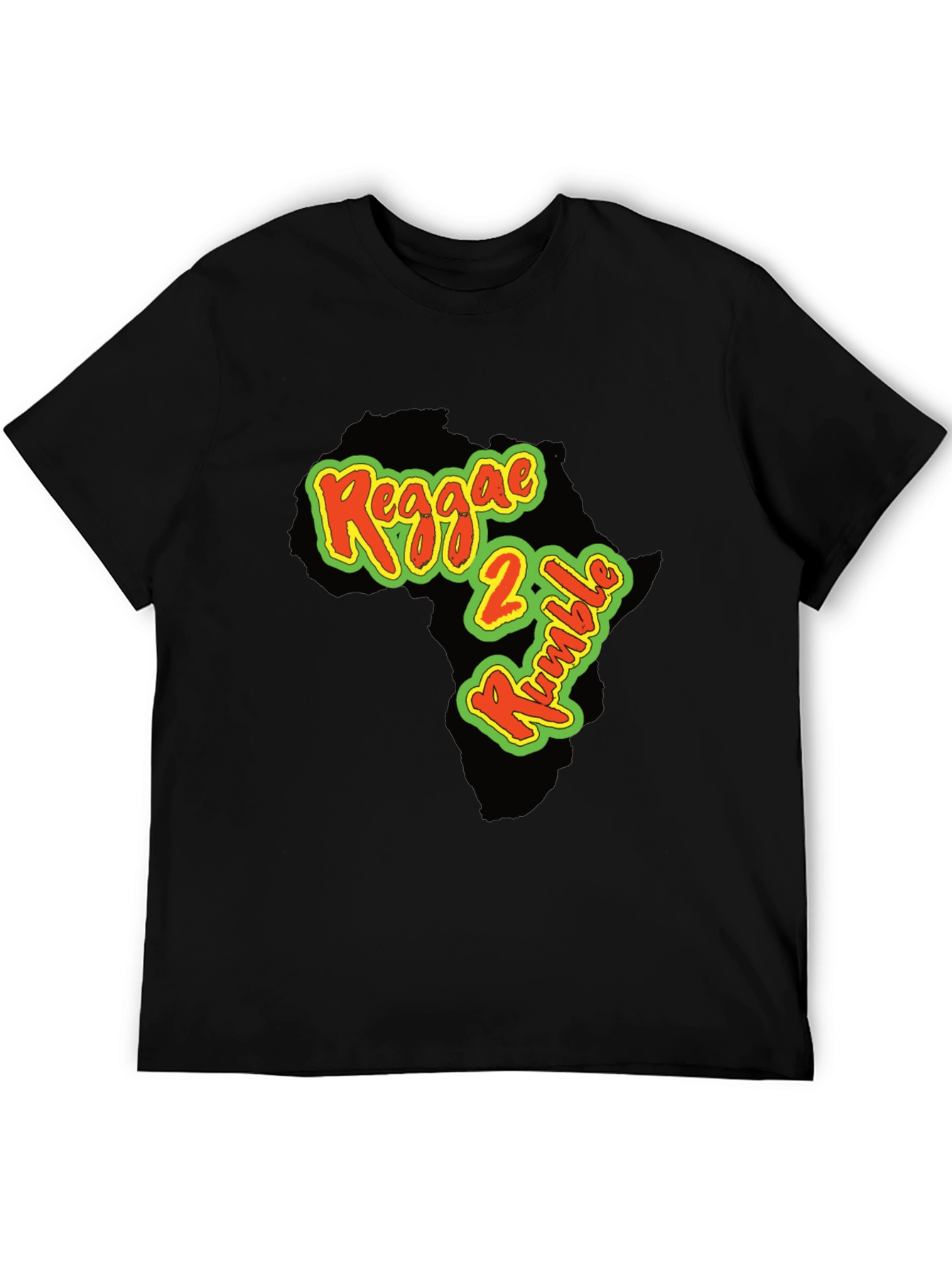 Reggae 2 Rumble Black Graphic Tee
