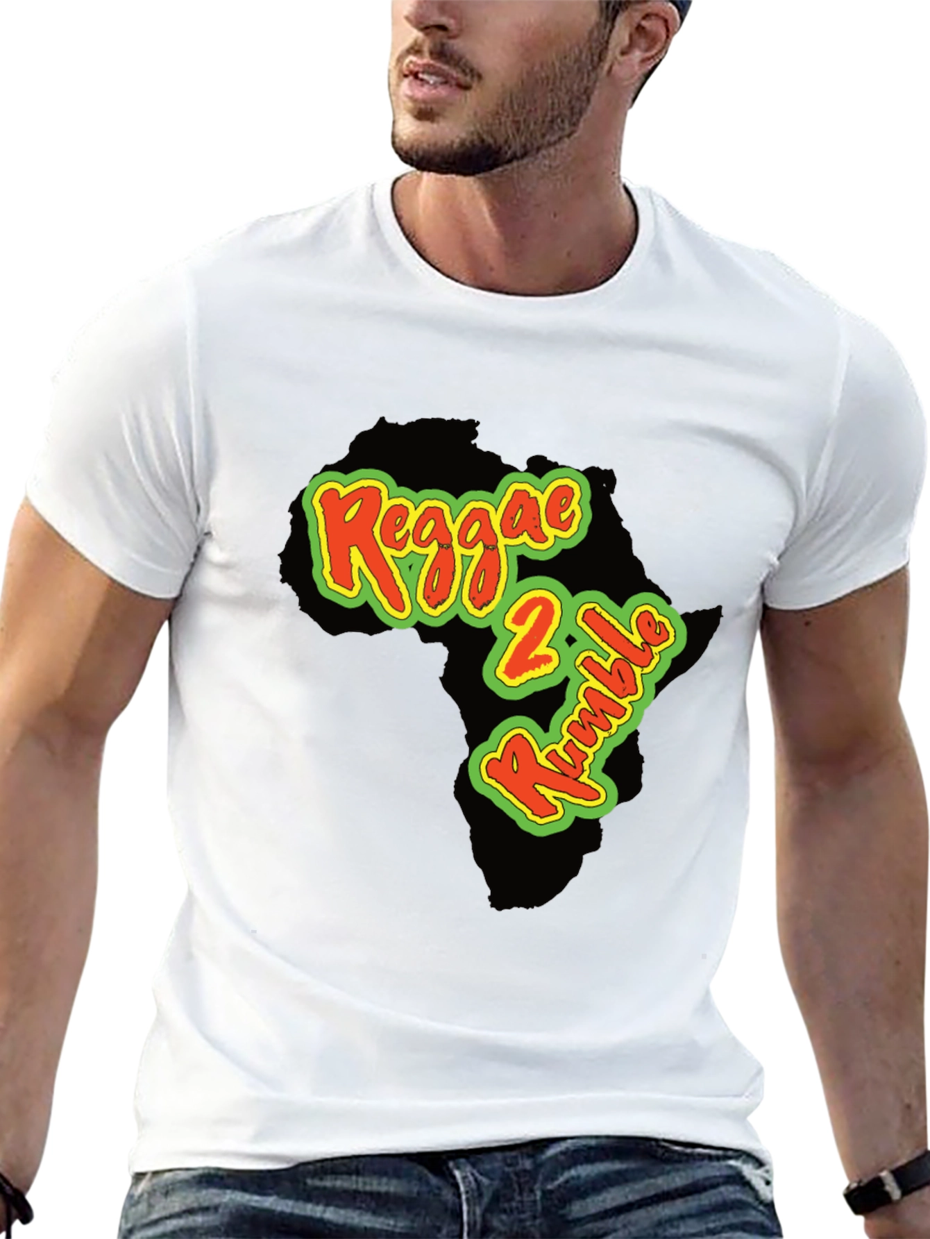 Reggae 2 Rumble Black Graphic Tee