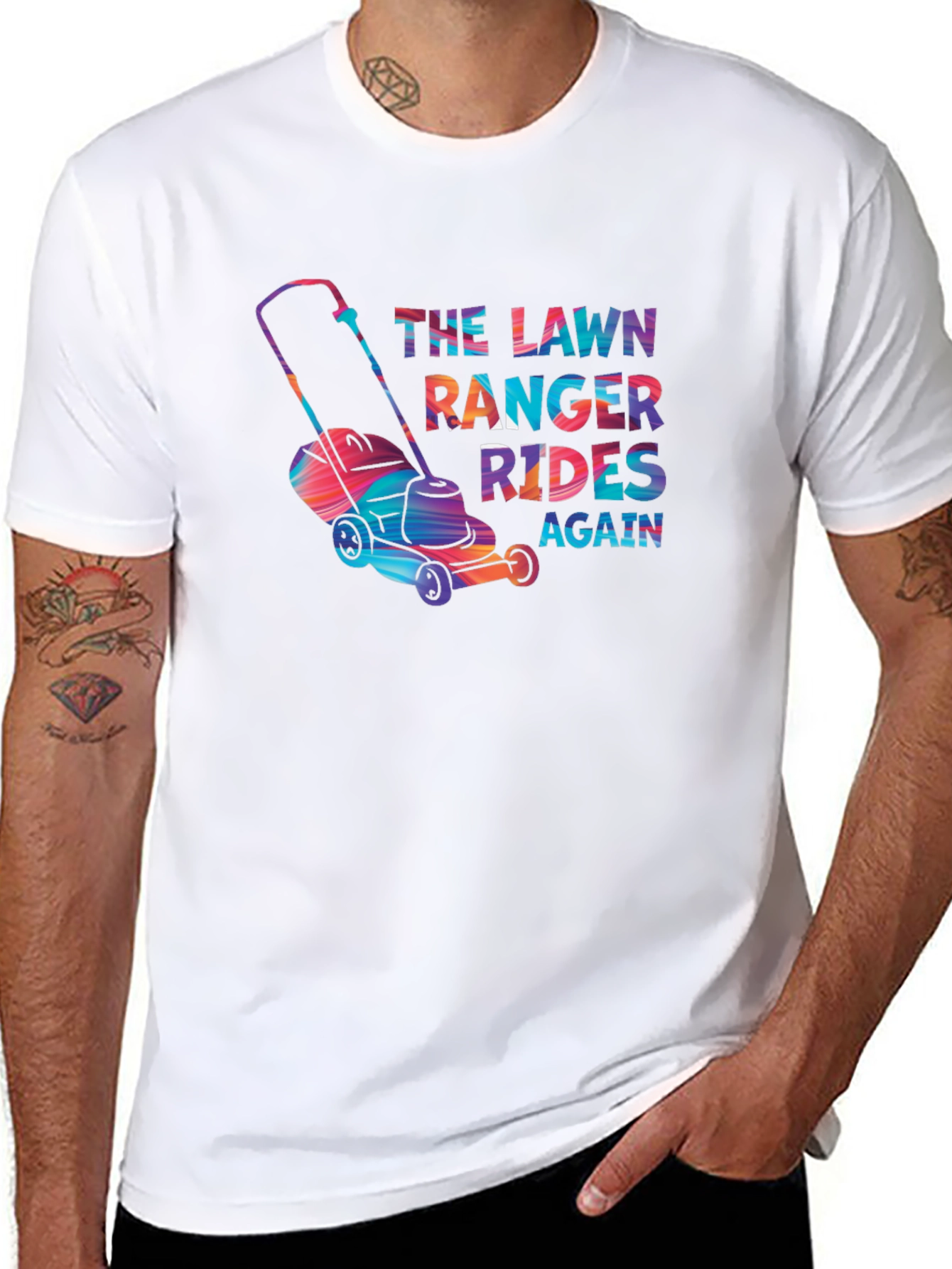 The Lawn Ranger Rides Again T-Shirt