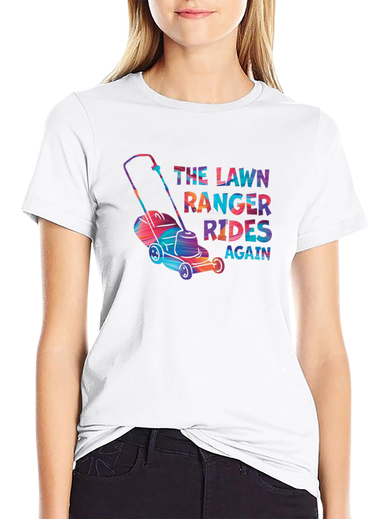 The Lawn Ranger Rides Again T-Shirt