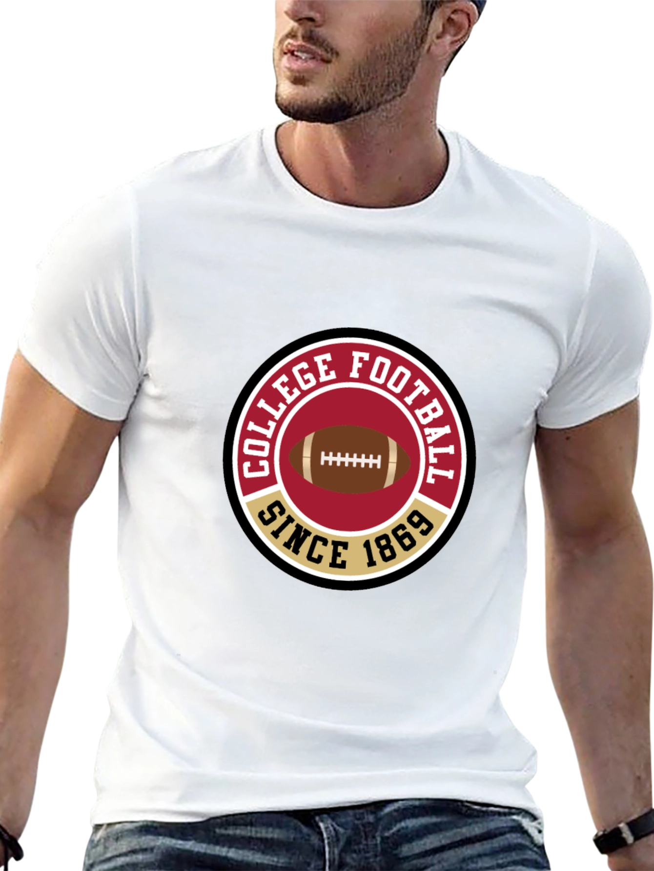 College Football Since 1869 Black T-Shirt