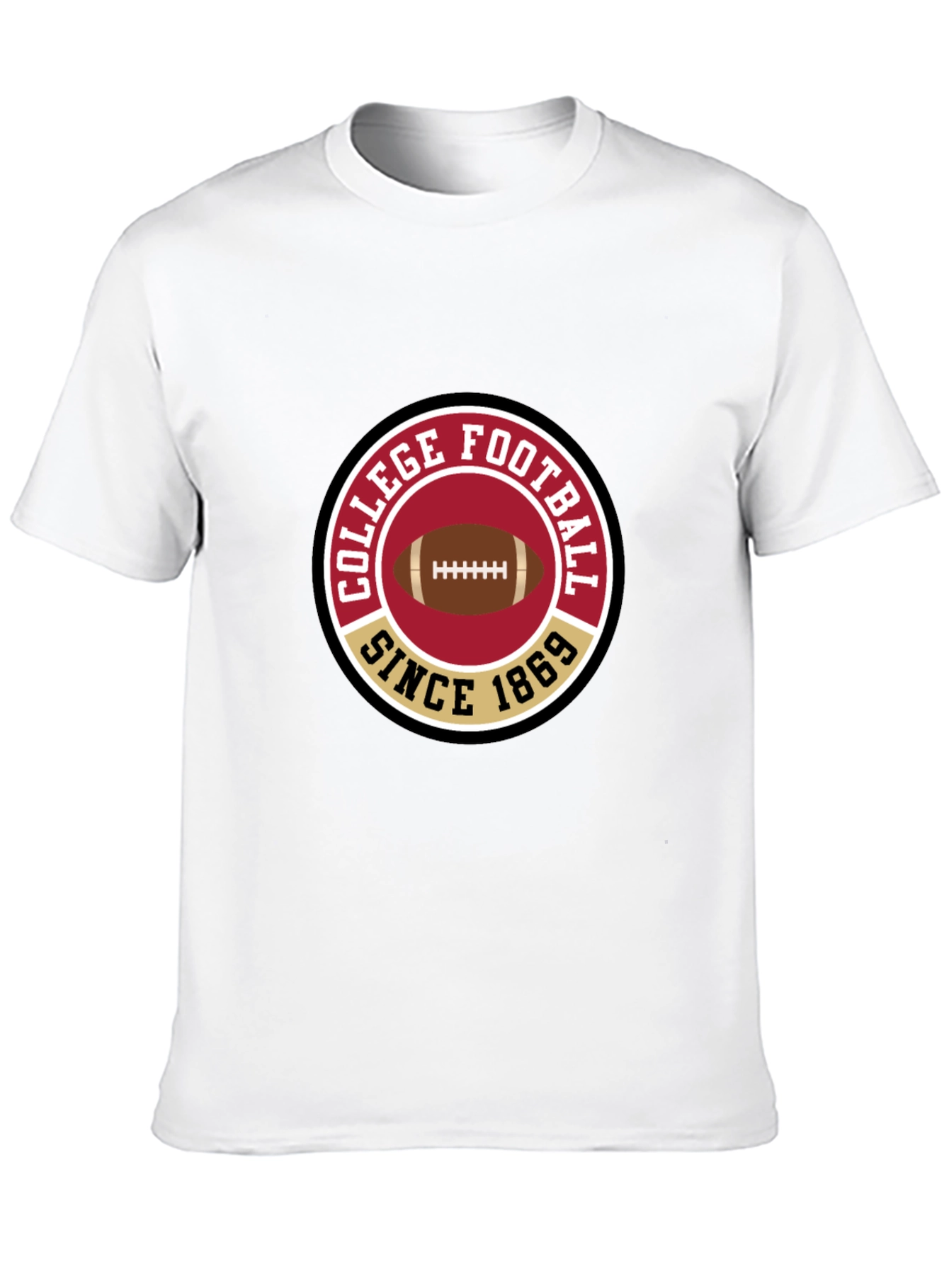 College Football Since 1869 Black T-Shirt