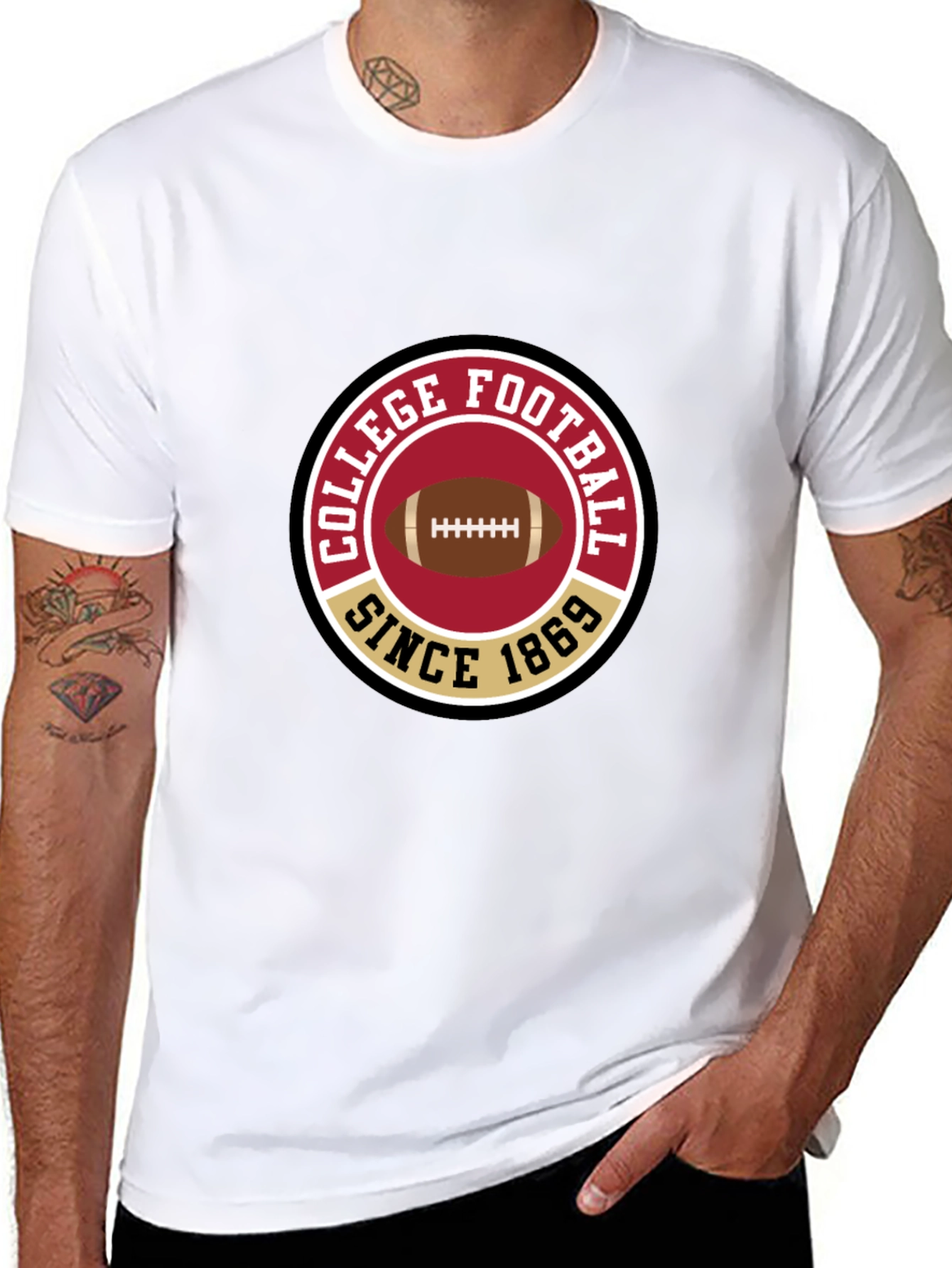 College Football Since 1869 Black T-Shirt