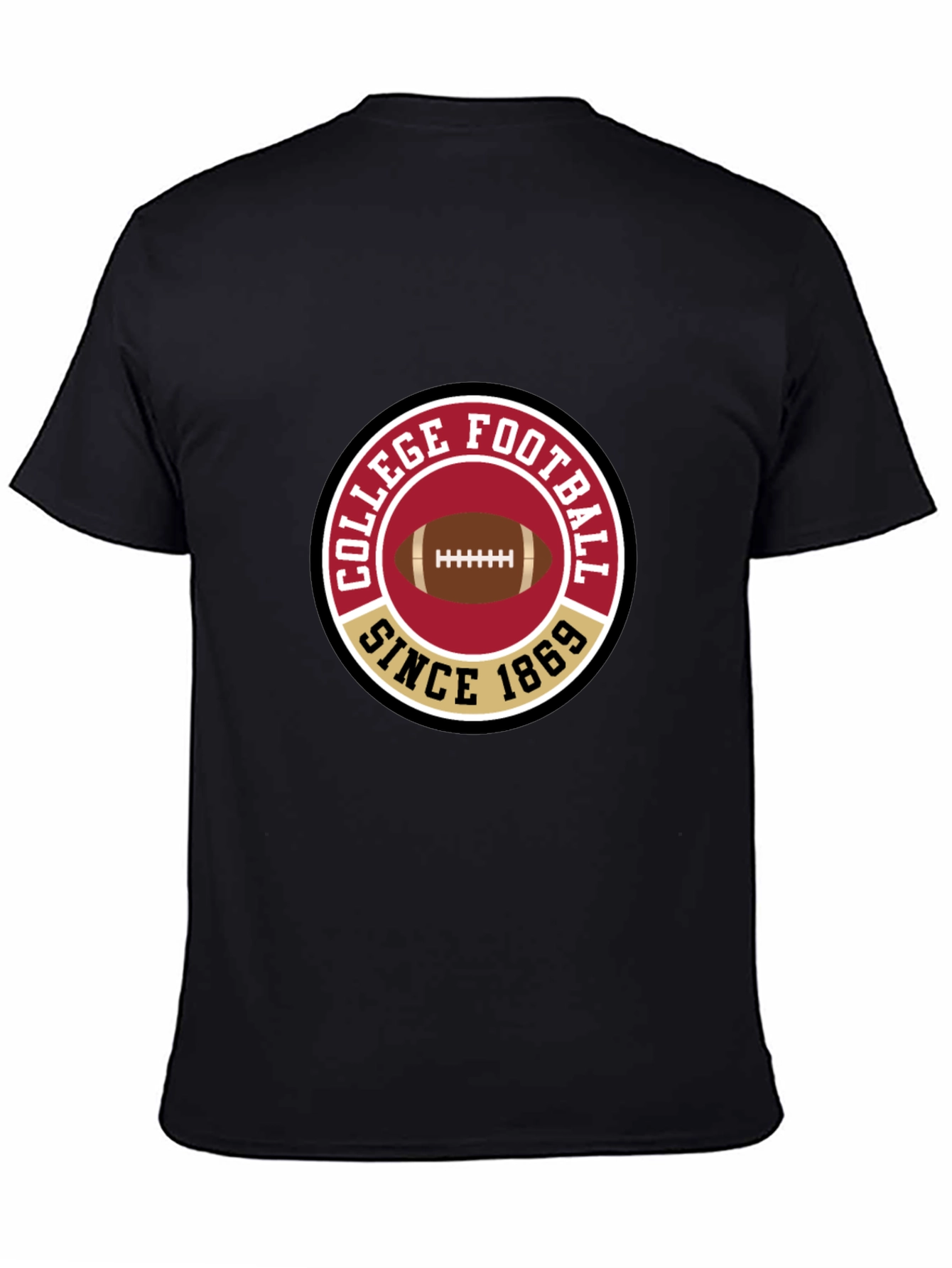 College Football Since 1869 Black T-Shirt