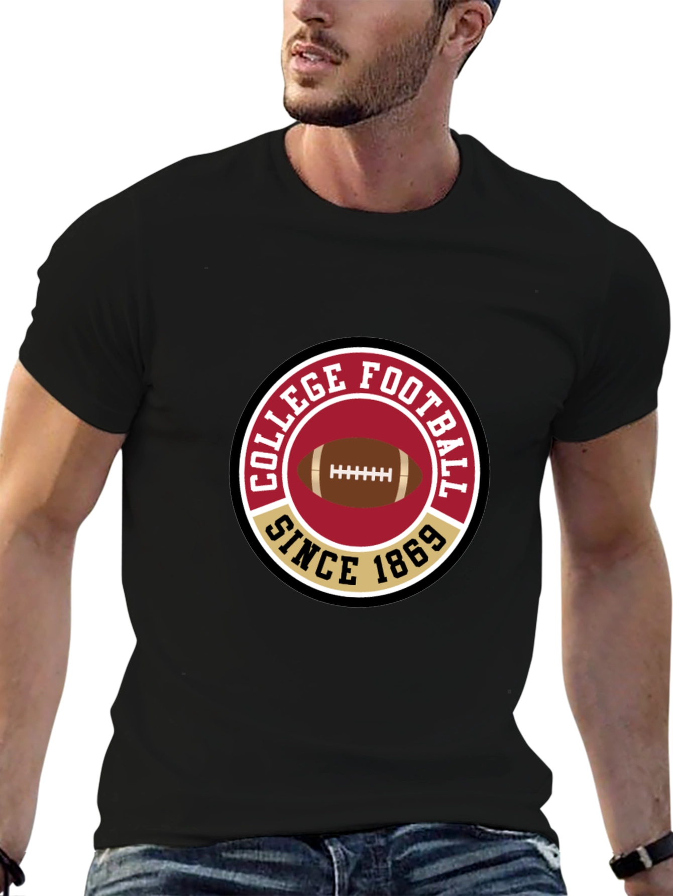 College Football Since 1869 Black T-Shirt