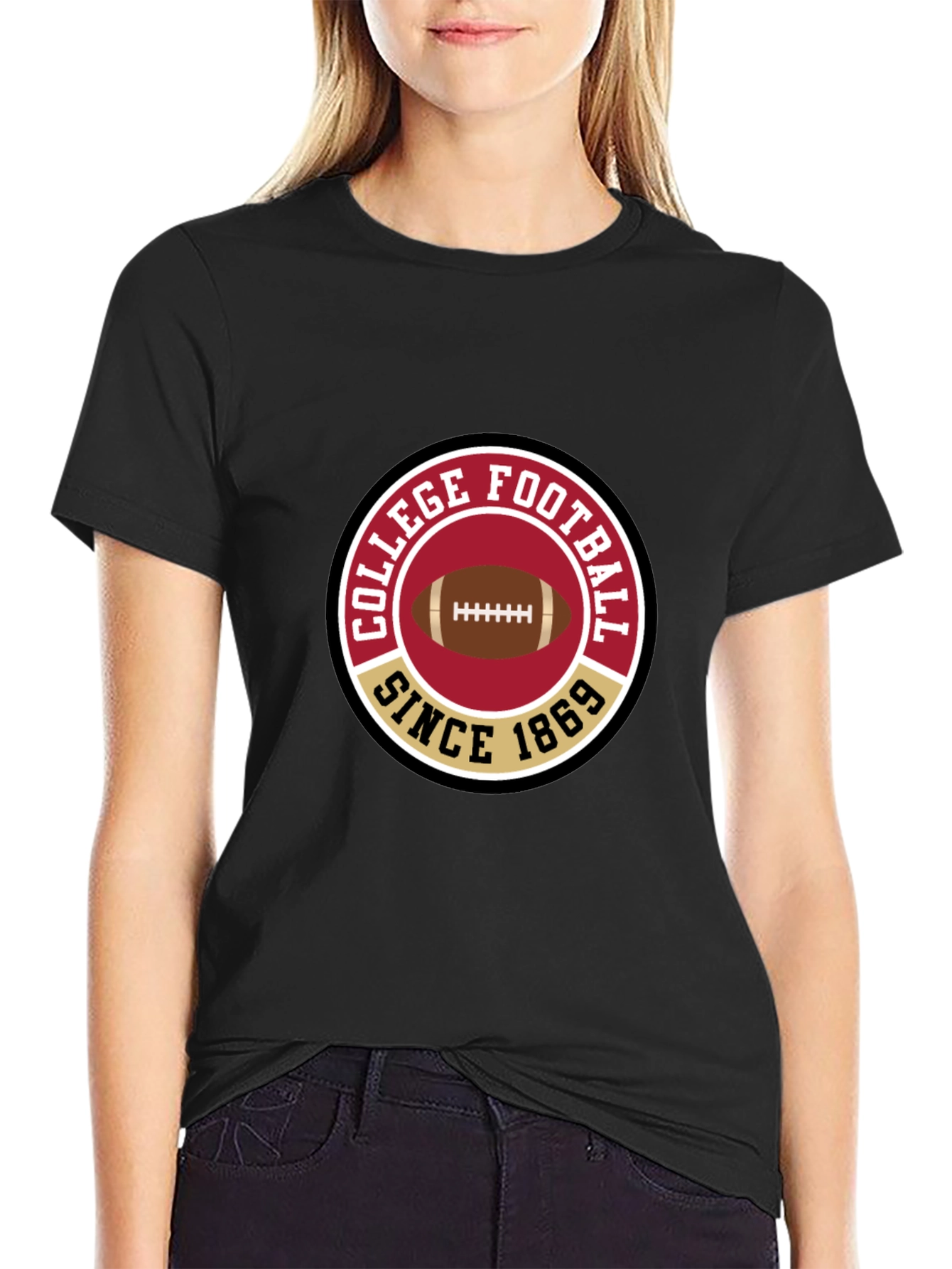 College Football Since 1869 Black T-Shirt