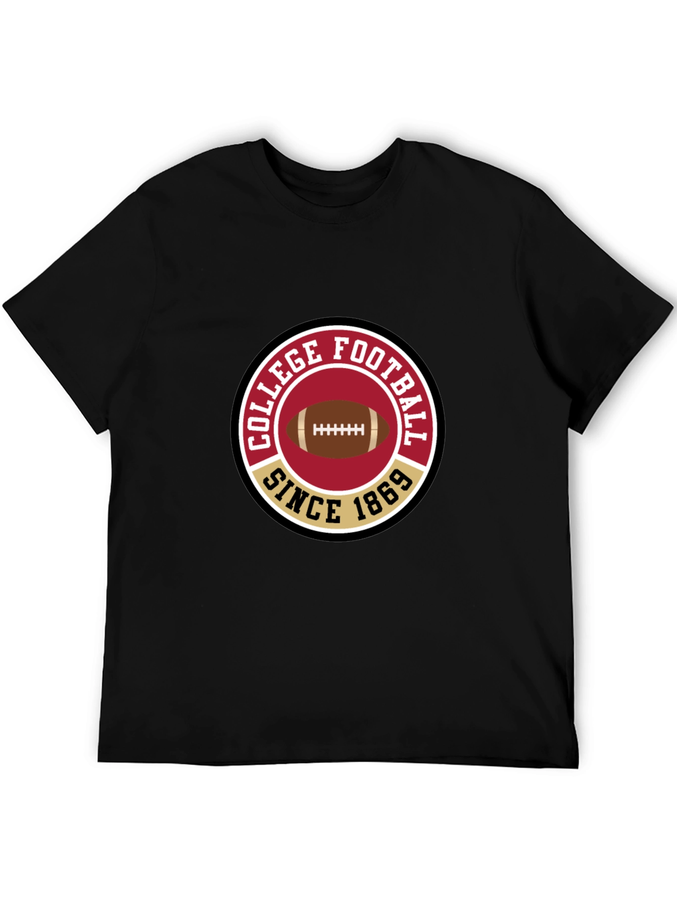 College Football Since 1869 Black T-Shirt