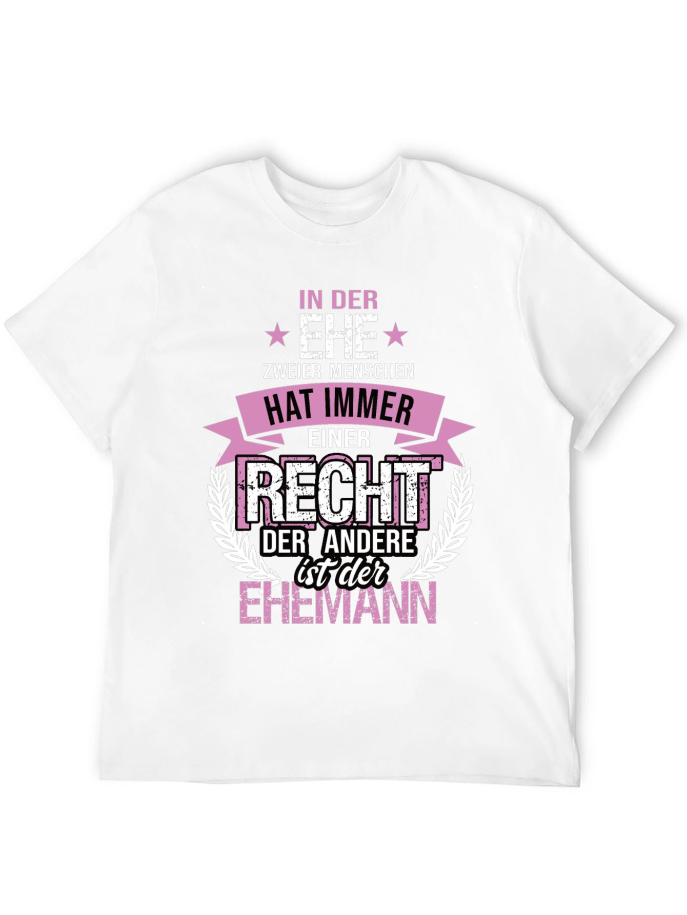 Funny German Marriage T-Shirt - In Der Ehe